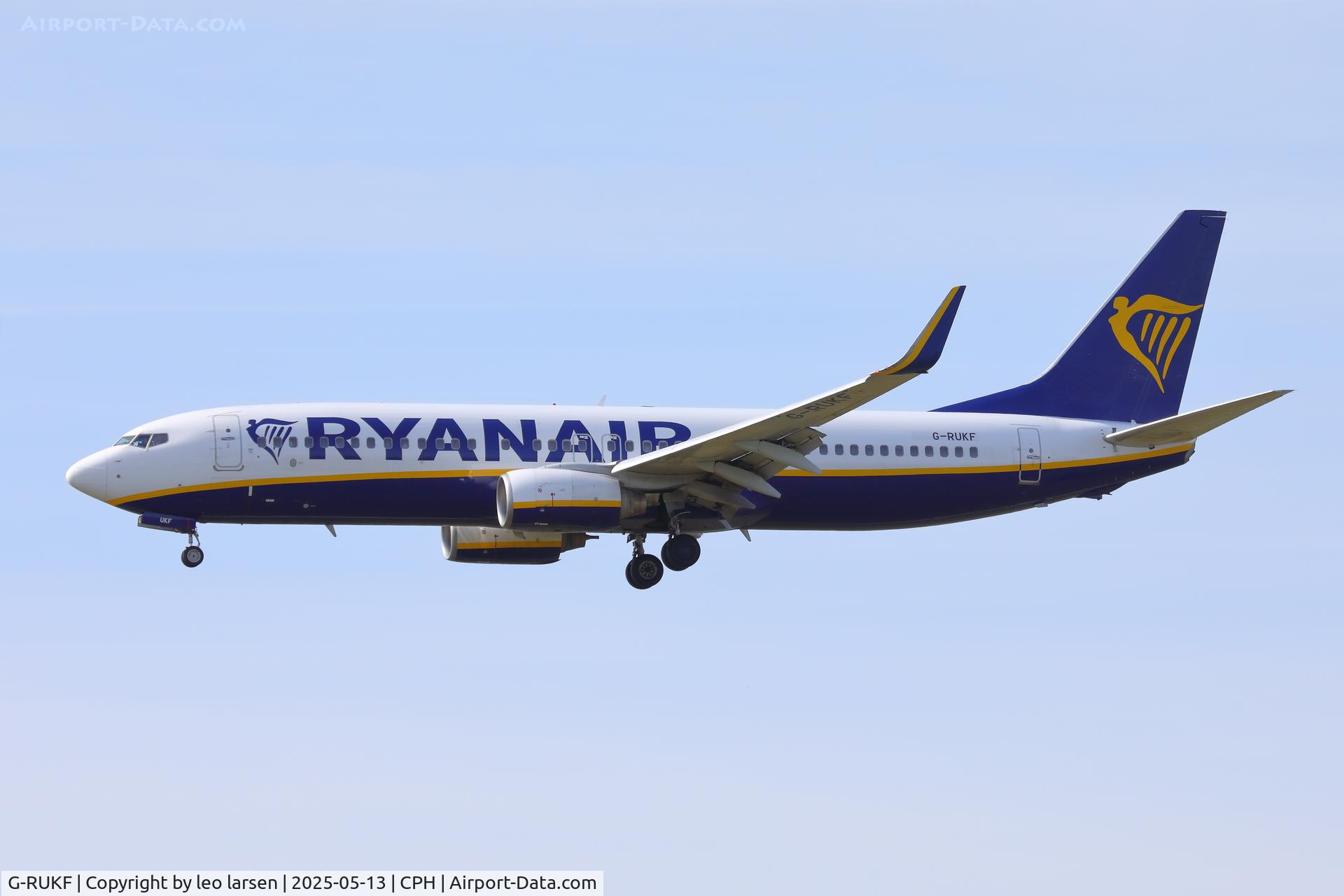 G-RUKF, 2006 Boeing 737-8AS C/N 34177, Copenhagen 13.5.2025