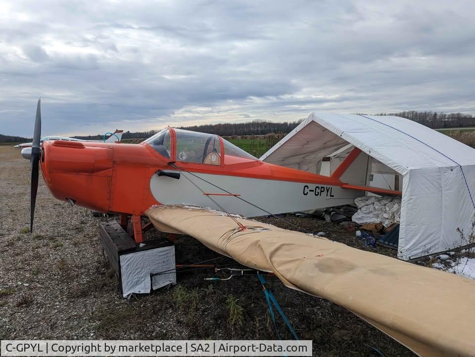 C-GPYL, 1977 Bowers Fly Baby C/N 76-3, found on marketplace