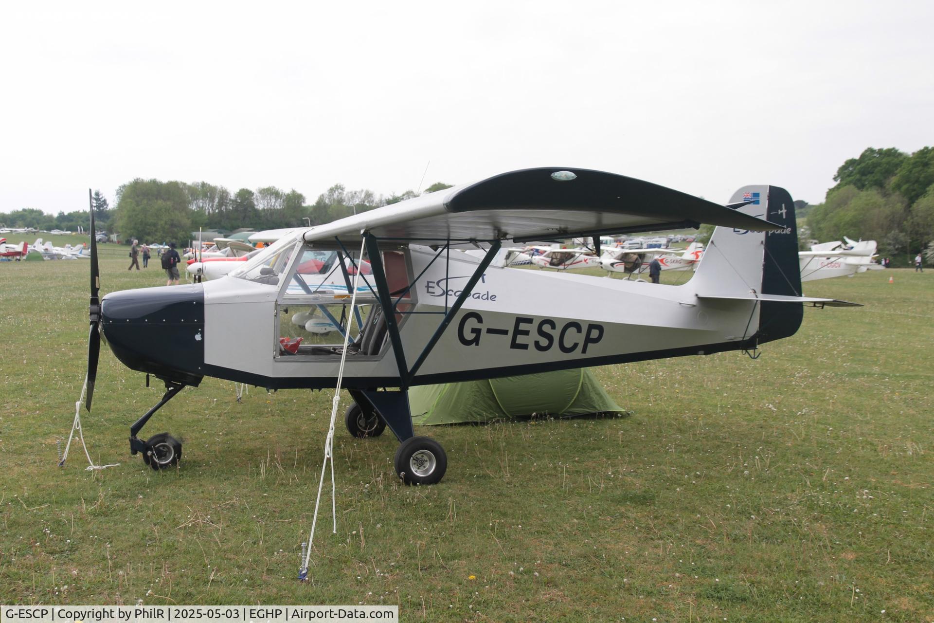 G-ESCP, 2004 Escapade Jabiru(1) C/N BMAA/HB/313, G-ESCP 2004 Escapade 912(1) Popham Microlight Fly In 