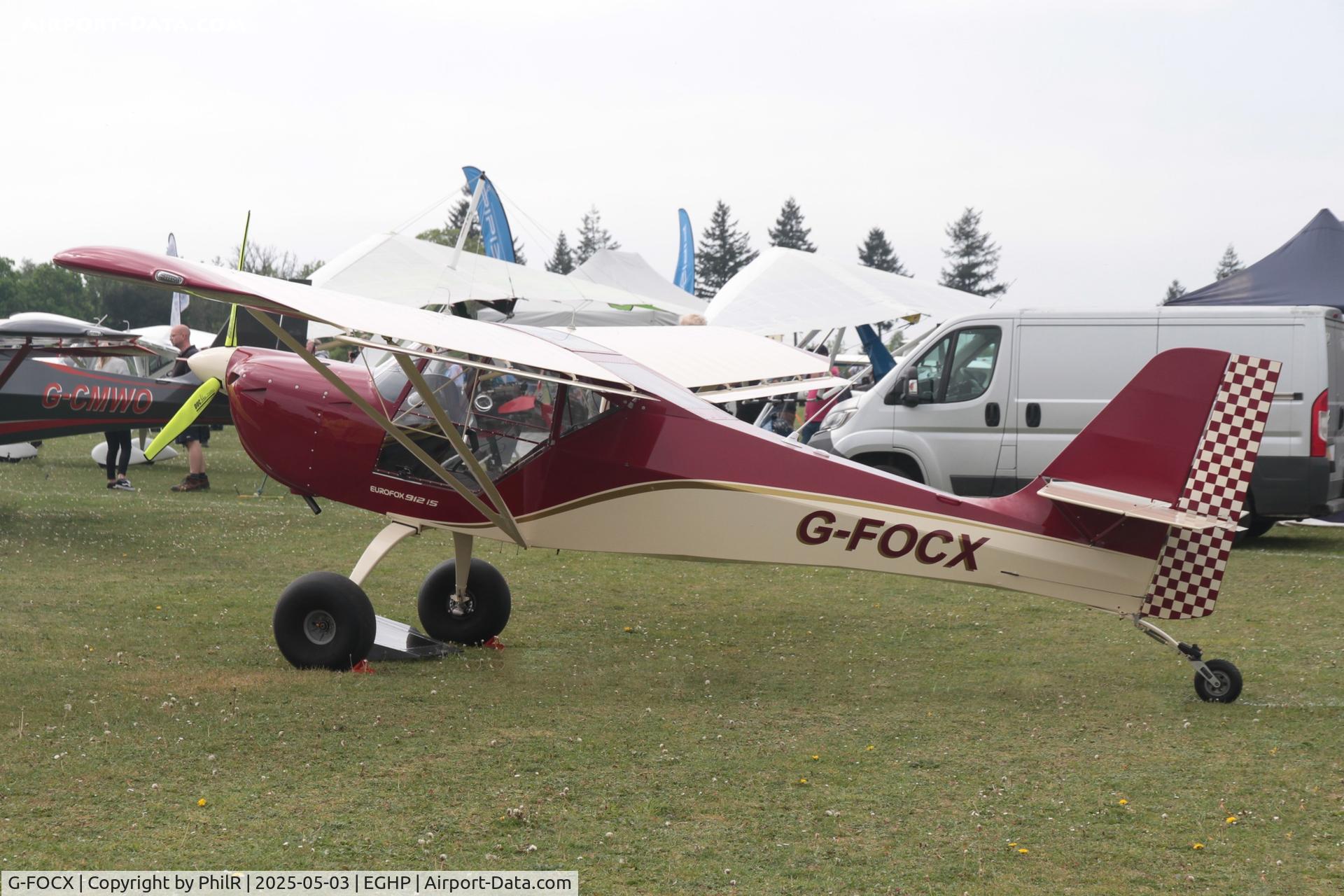 G-FOCX, 2019 Aeropro Eurofox 2K C/N 57319, G-FOCX 2019 Ascent Industries Ltd Eurofox 2K Popham Microlight Fly In