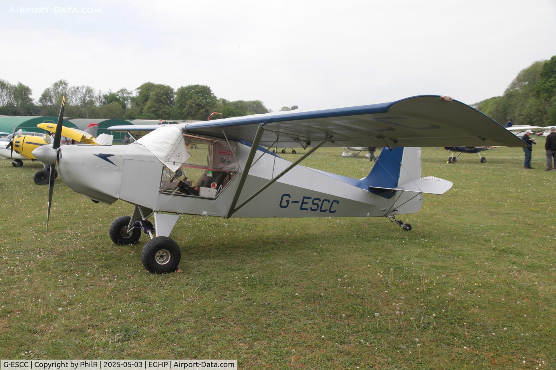G-ESCC, 2004 Escapade 912 C/N BMAA/HB/414, G-ESCC 2004 Escapade 912(1) Popham Microlight Fly In 