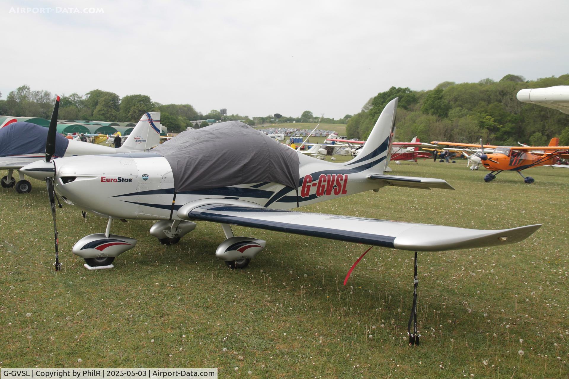 G-GVSL, 2014 Evektor-Aerotechnik EV-97 Eurostar SL C/N LAA 315B-15288, G-GVSL 2014 Aerotechnik EV-97 Eurostar SL  Popham Microlight Fly In 