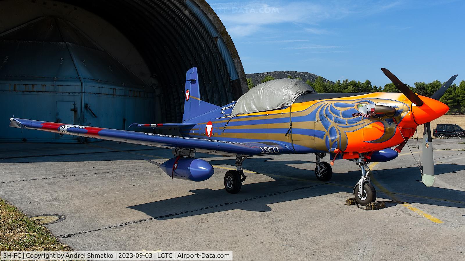 3H-FC, Pilatus PC-7 Turbo Trainer C/N 414, Athens Flying Week.