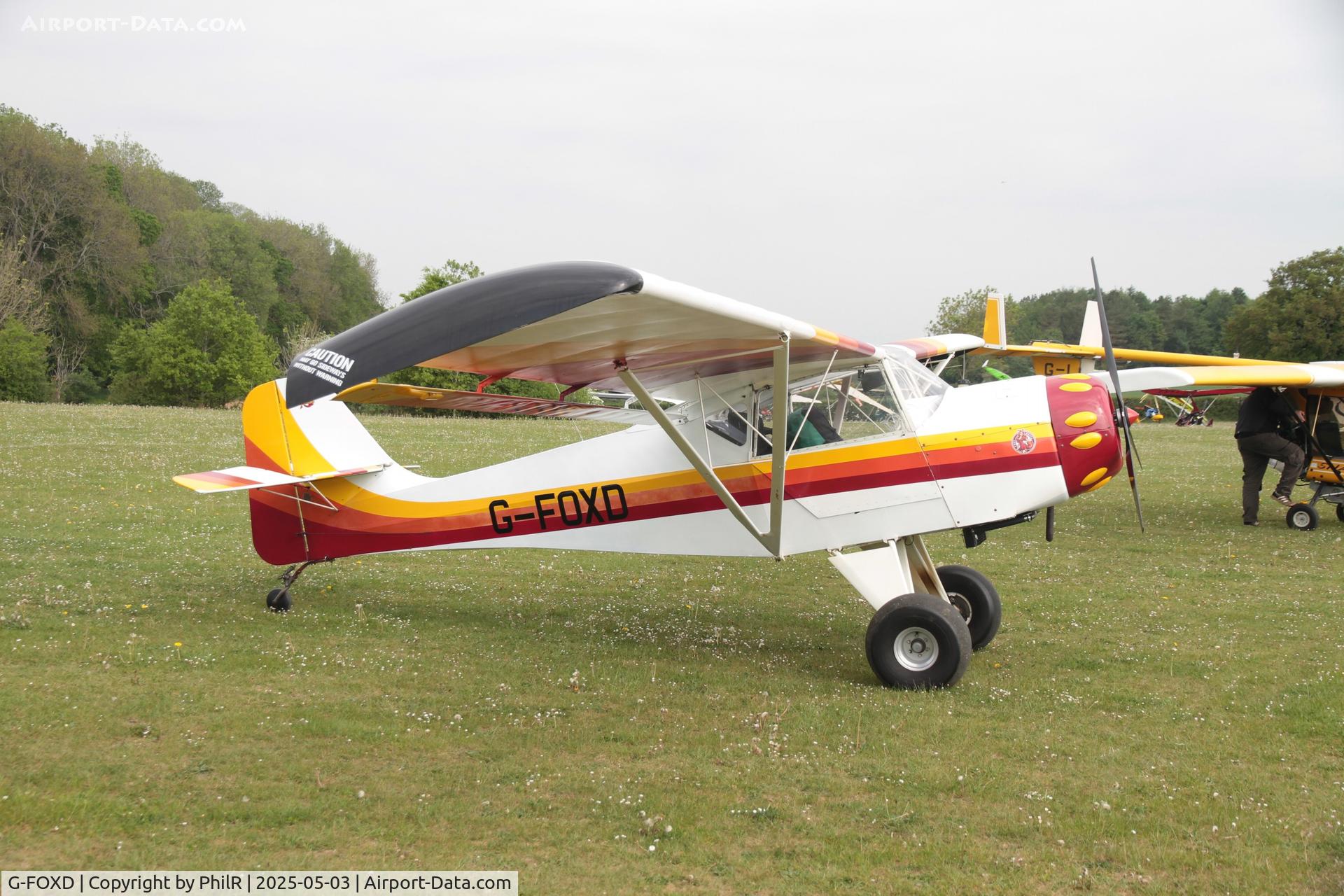 G-GVSL, 2014 Evektor-Aerotechnik EV-97 Eurostar SL C/N LAA 315B-15288, G-FOXD 1996 Denney Kitfox Mk2 Popham Microlight Fly In 