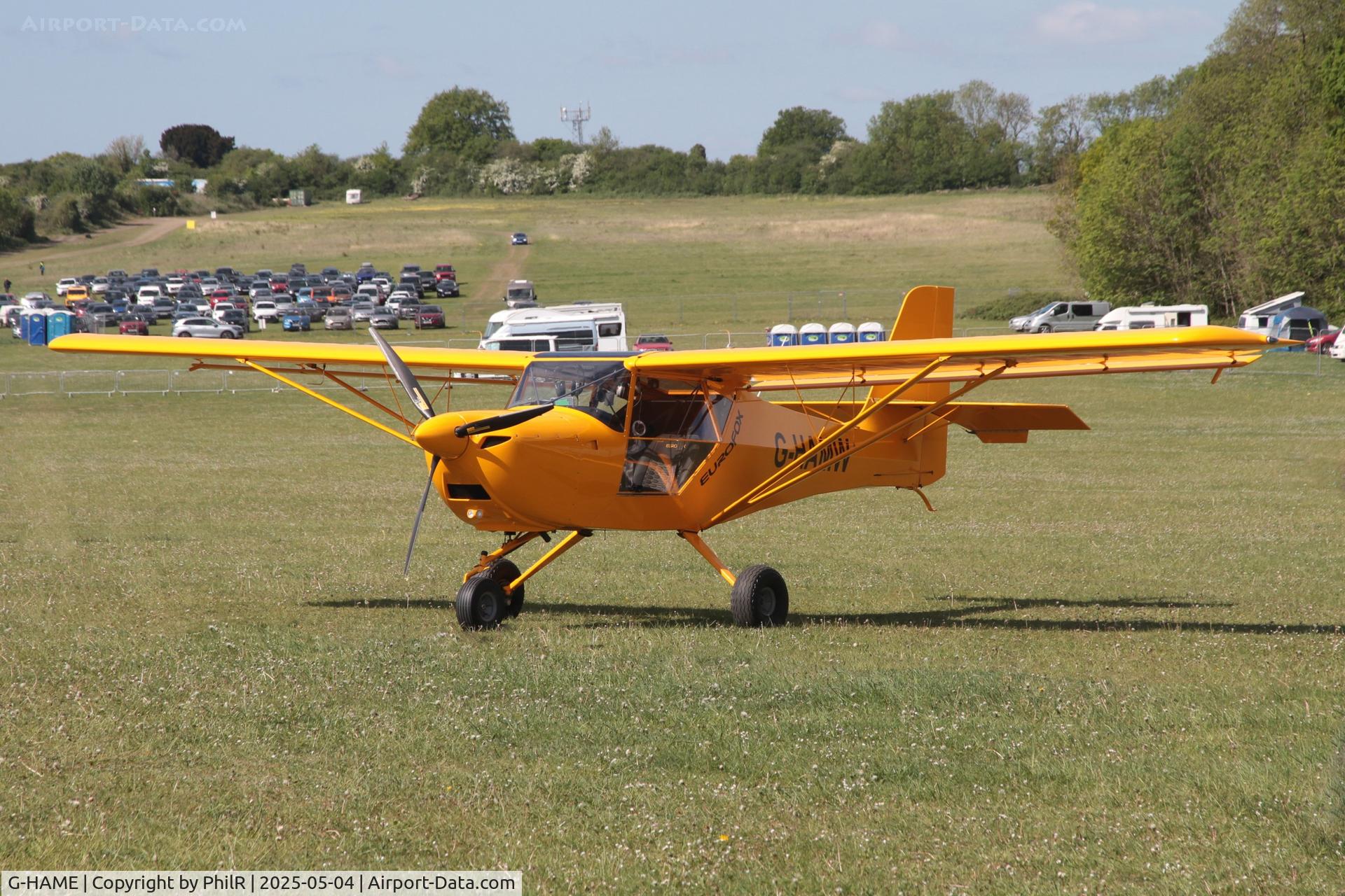 G-GVSL, 2014 Evektor-Aerotechnik EV-97 Eurostar SL C/N LAA 315B-15288, G-HAMW 2017 Ascent Industries Ltd Eurofox 3K Popham Microlight Fly In 
