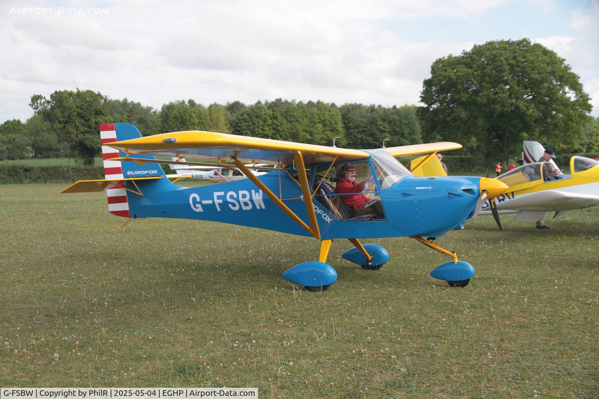 G-FSBW, 2015 Aeropro Eurofox 912S C/N BMAA/HB/678, G-FSBW 2015 Eurofox 912S(2) Popham Microlight Fly In 