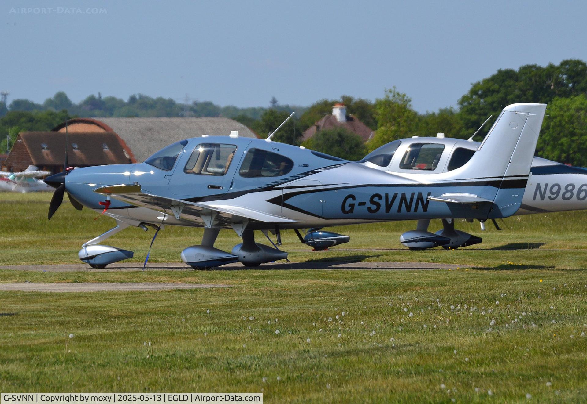 G-SVNN, 2024 Cirrus Aircraft SR22 C/N 10214, Cirrus Aircraft SR22 at Denham. Ex N2142B