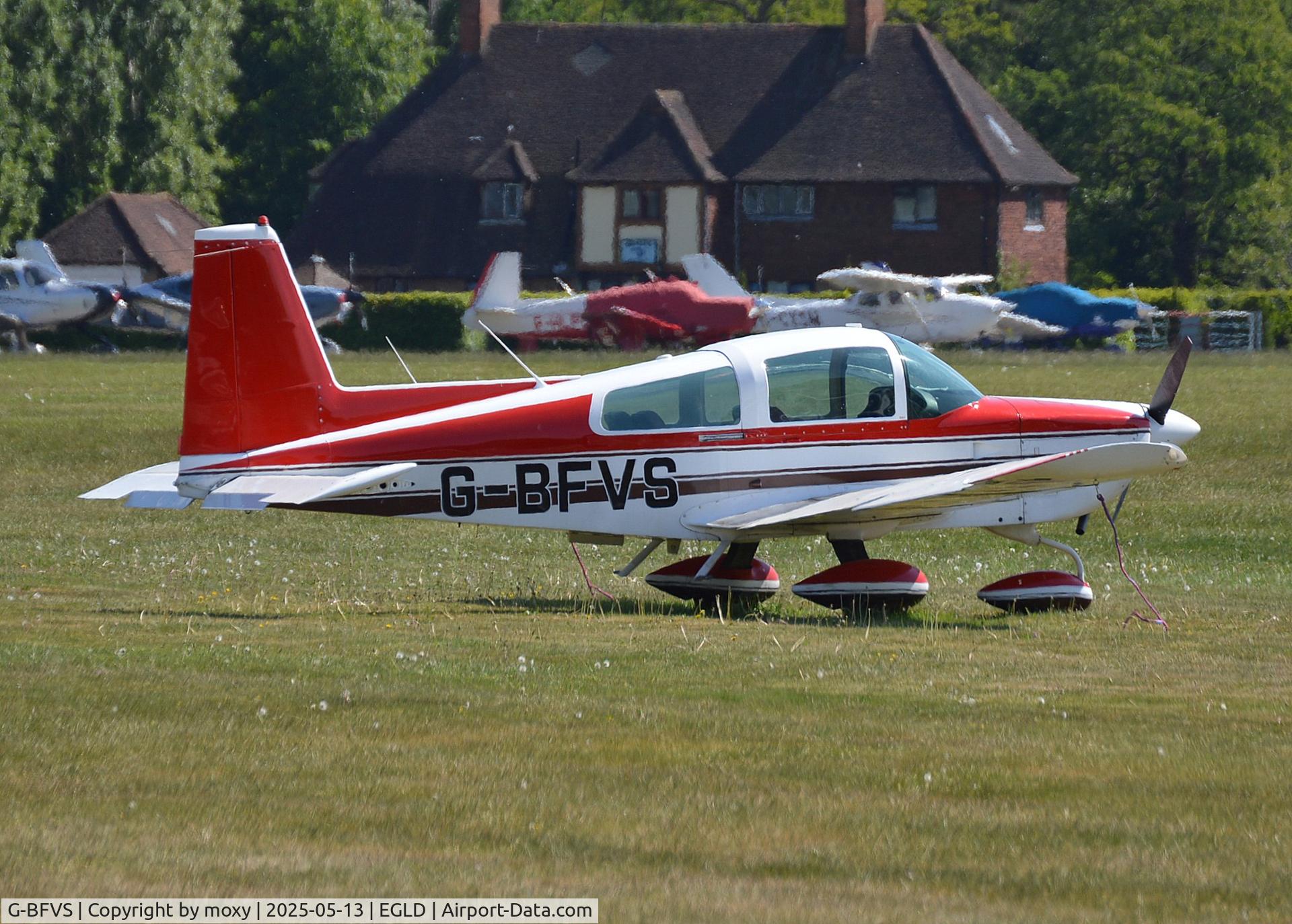 G-BFVS, 1978 Grumman American AA-5B Tiger C/N AA5B-0784, Grumman American AA-5B Tiger at Denham. Ex N28736