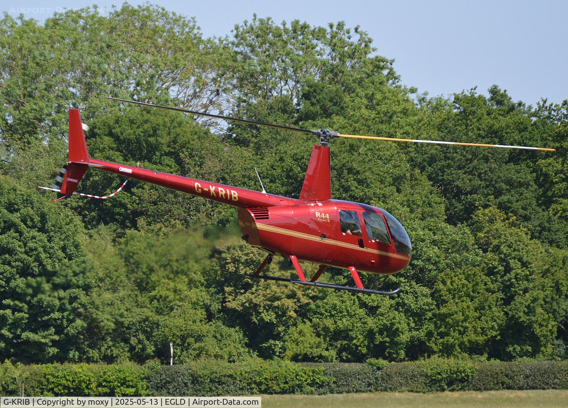 G-KRIB, 2009 Robinson R44  Raven II C/N 12640, Robinson R44 Raven II at Denham.
