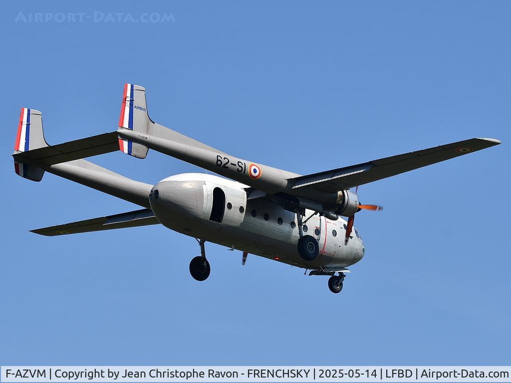 F-AZVM, 1956 Nord N-2501F Noratlas C/N 105, Association Le Noratlas de Provence