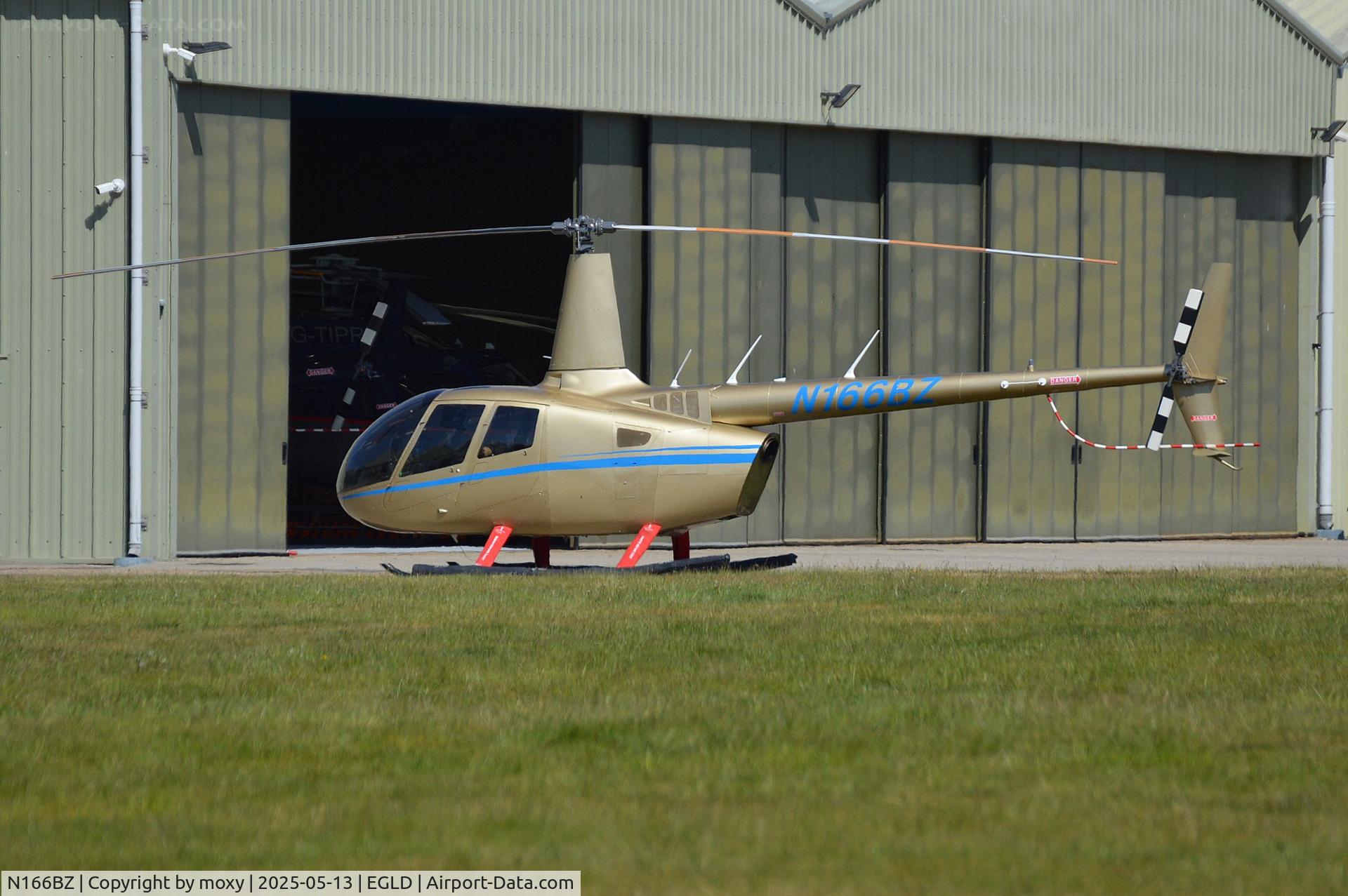 N166BZ, 2018 ROBINSON HELICOPTER CO R66 C/N 0873, Robinson R66 Turbine at Denham.