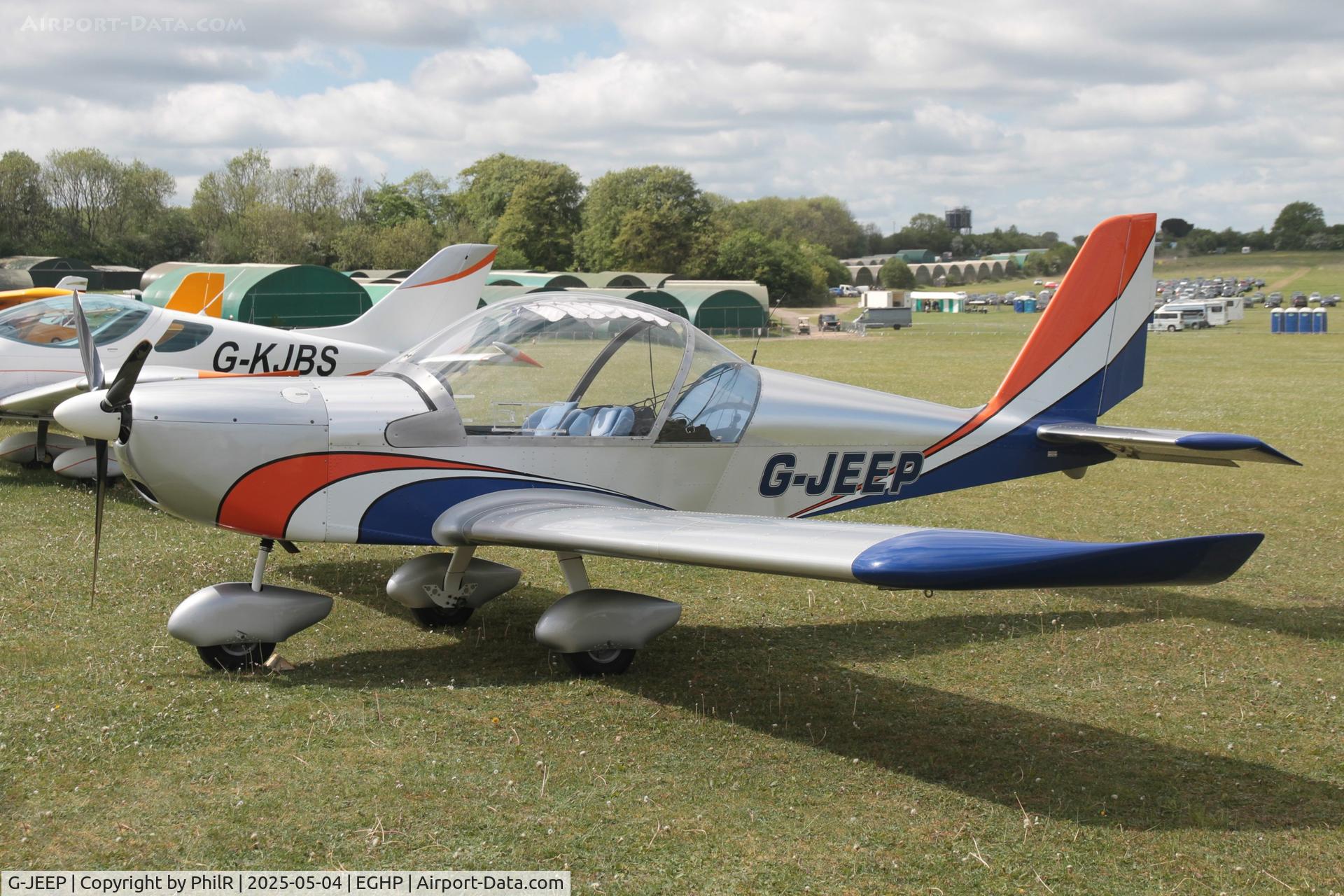 G-JEEP, 2002 Aerotechnik EV-97A Eurostar C/N PFA 315-13888, G-JEEP 2002 Aerotechnik EV-97 Eurostar Popham Microlight Fly In 
