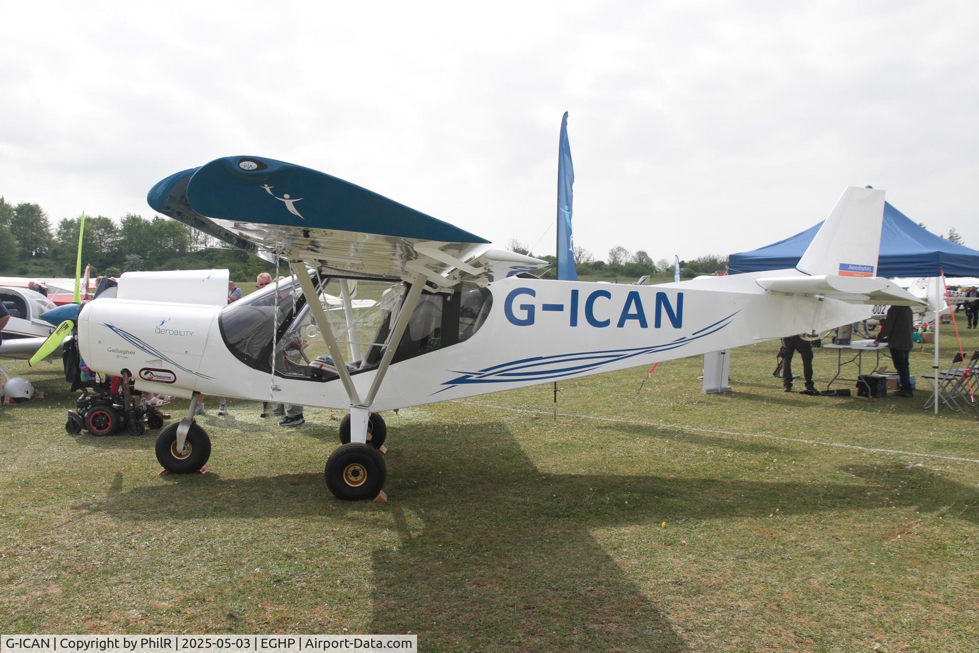 G-ICAN, 2020 Zenair CH-750 C/N LAA 381-15521, G-ICAN 2024 Zenair CH 750 Popham Microlight Fly In