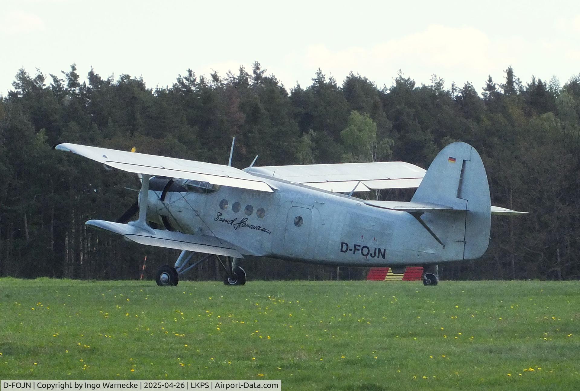 D-FOJN, 1976 PZL-Mielec An-2T C/N 1G166-39, Antonov (PZL-Mielec) An-2T COLT at the 2025 Plasy Den ve vzduchu airshow