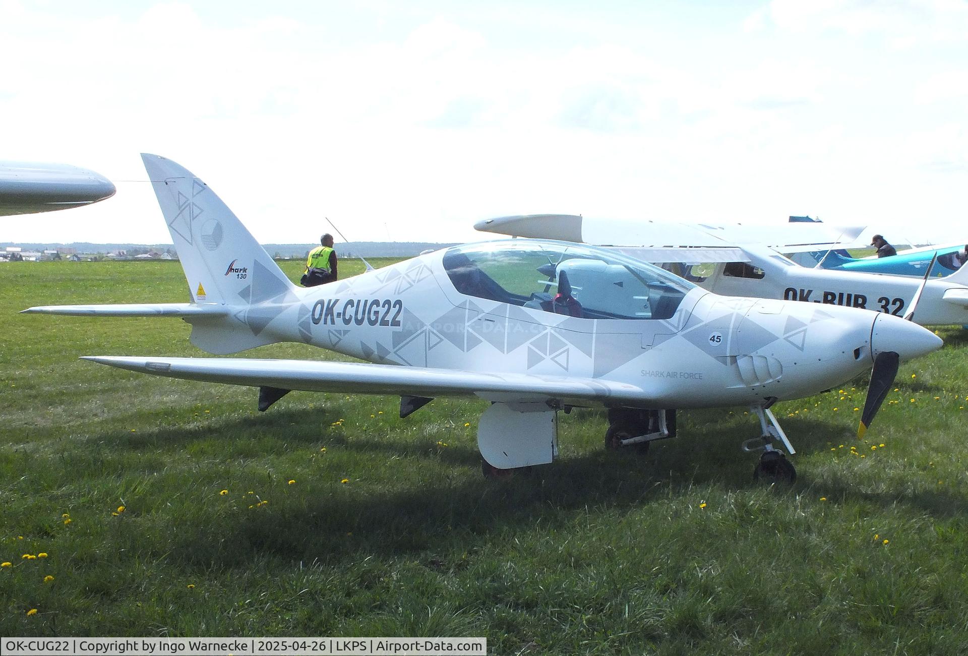 OK-CUG22, 2023 Shark Aero Shark C/N 130, Shark Aero Shark at the 2025 Plasy Den ve vzduchu airshow