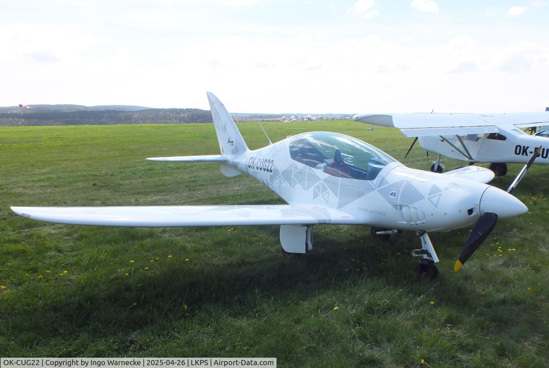 OK-CUG22, 2023 Shark Aero Shark C/N 130, Shark Aero Shark at the 2025 Plasy Den ve vzduchu airshow