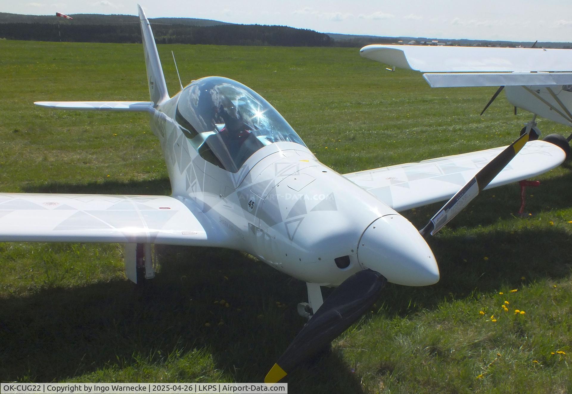 OK-CUG22, 2023 Shark Aero Shark C/N 130, Shark Aero Shark at the 2025 Plasy Den ve vzduchu airshow