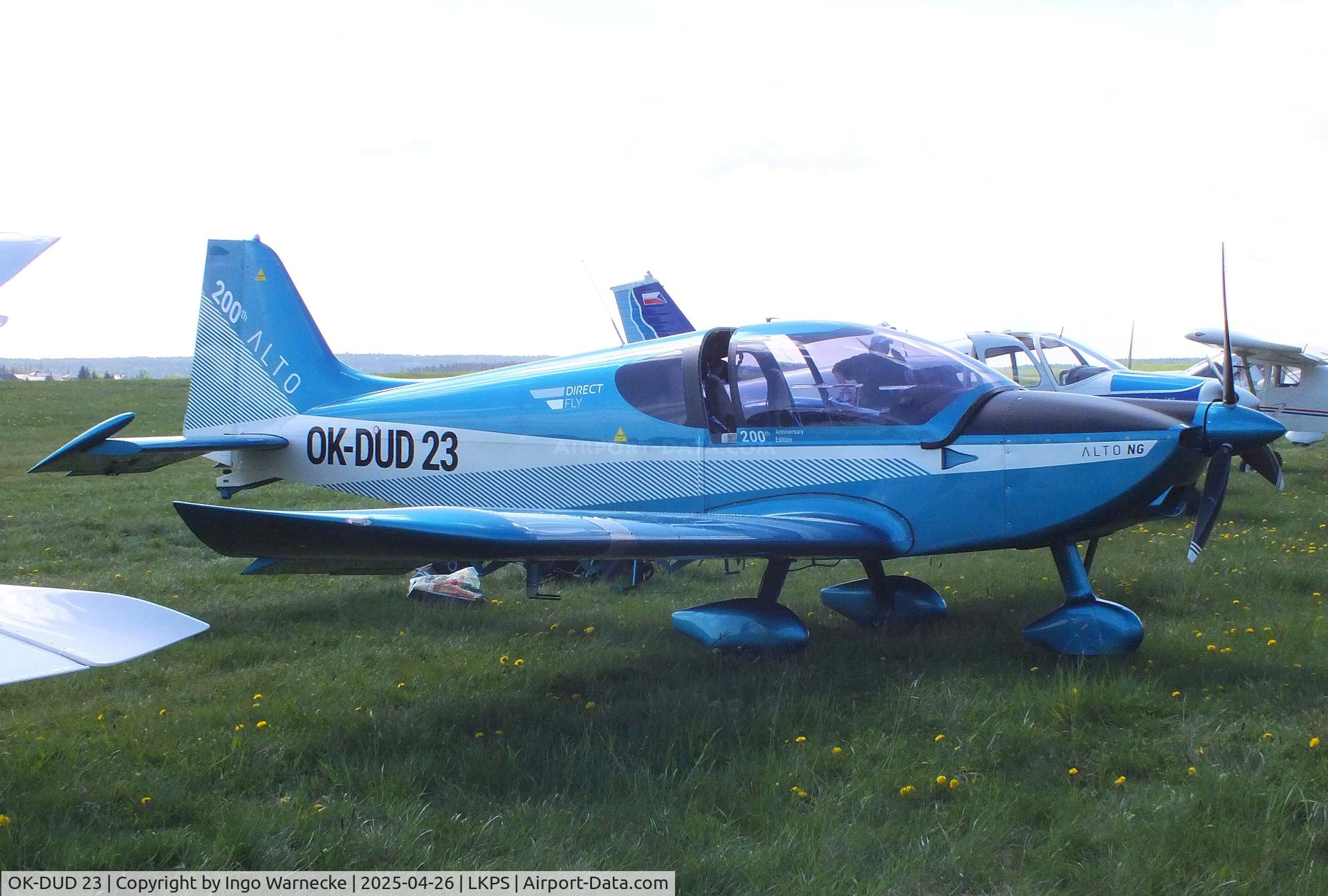 OK-DUD 23, Direct Fly Alto NG C/N 200, Direct Fly Alto ND at the 2025 Plasy Den ve vzduchu airshow