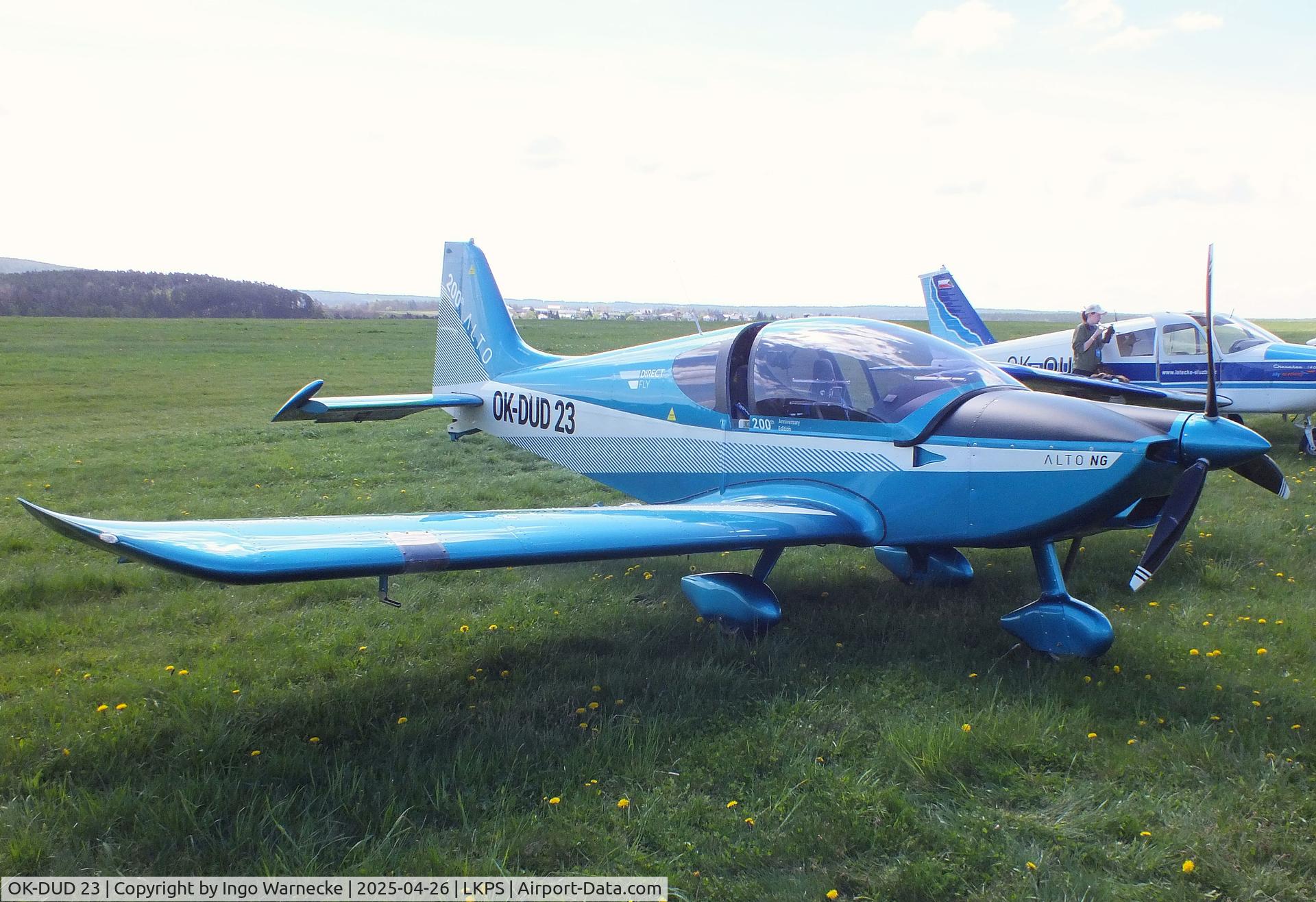 OK-DUD 23, Direct Fly Alto NG C/N 200, Direct Fly Alto ND at the 2025 Plasy Den ve vzduchu airshow