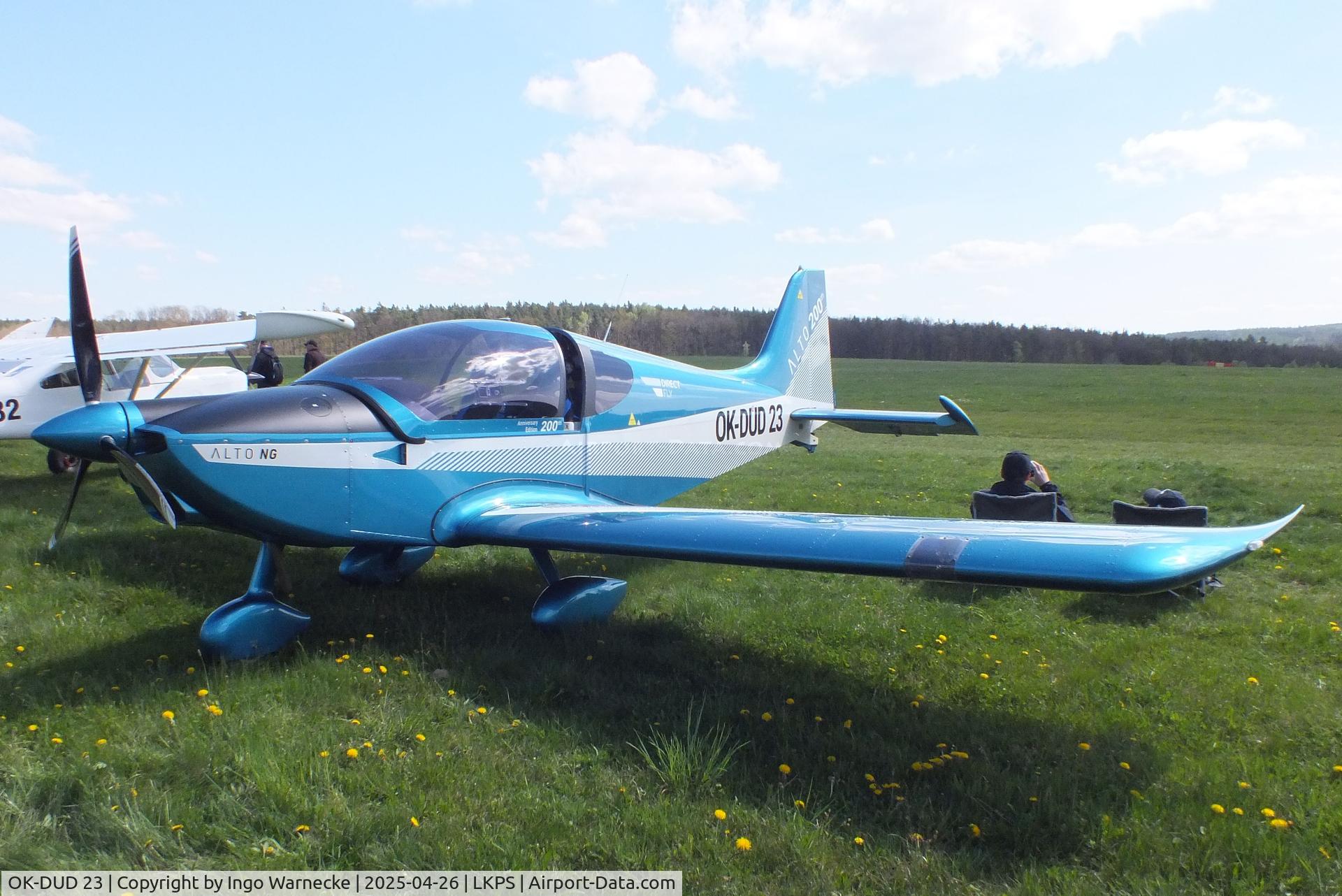 OK-DUD 23, Direct Fly Alto NG C/N 200, Direct Fly Alto ND at the 2025 Plasy Den ve vzduchu airshow