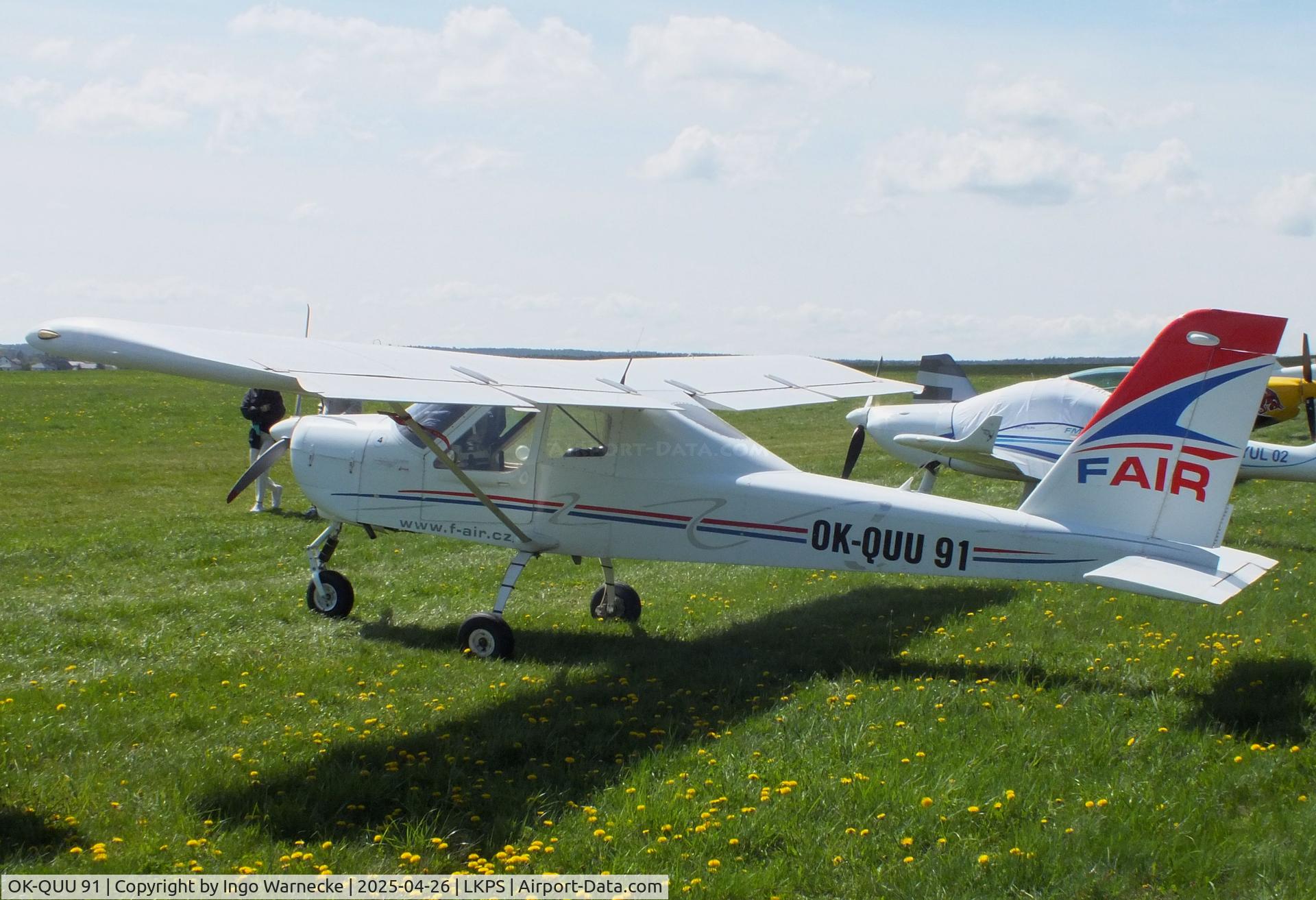 OK-QUU 91, Tecnam P-92 Echo C/N not found_OK-QUU 91, Tecnam P-92 Echo at the 2025 Plasy Den ve vzduchu airshow