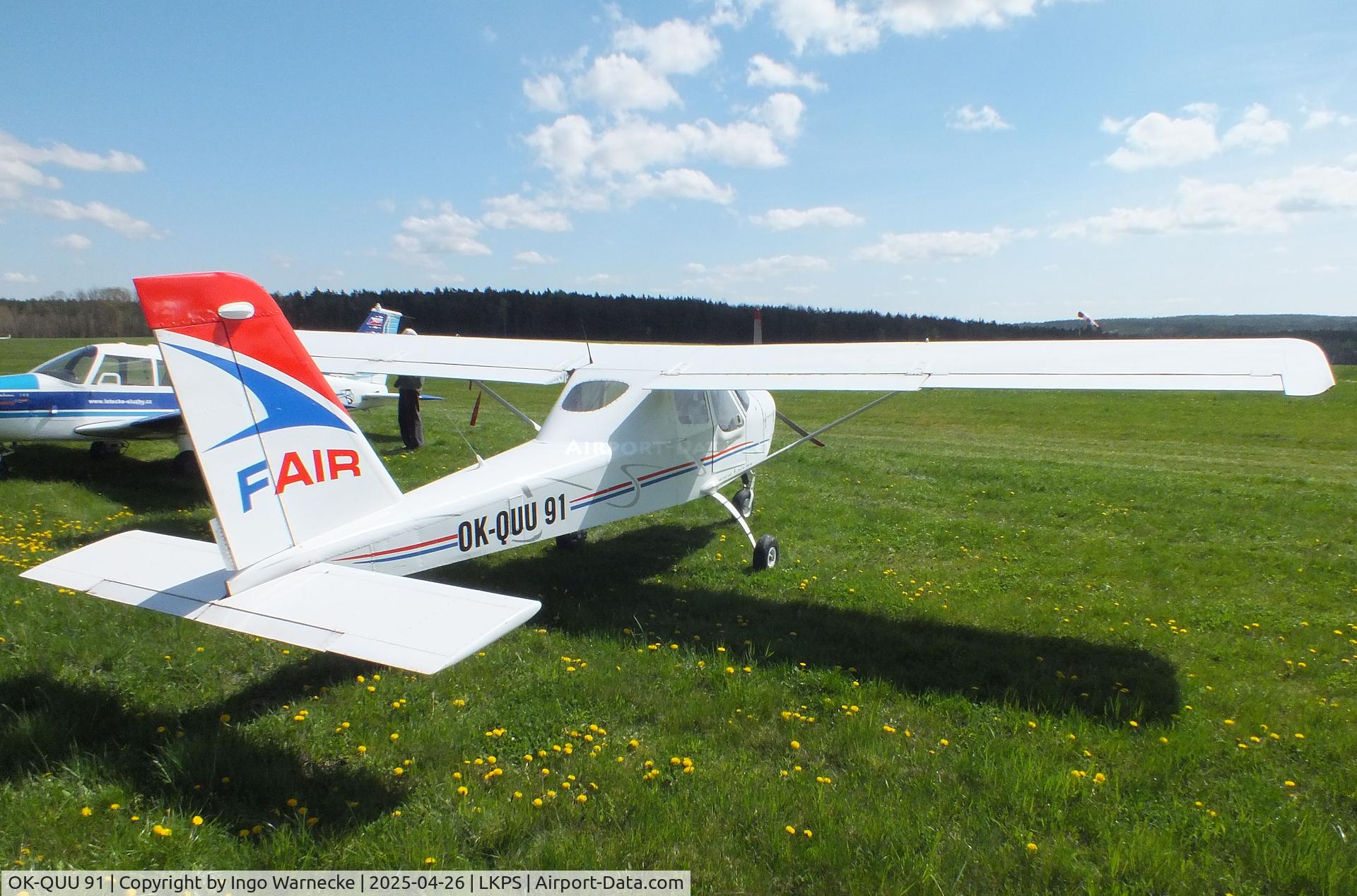 OK-QUU 91, Tecnam P-92 Echo C/N not found_OK-QUU 91, Tecnam P-92 Echo at the 2025 Plasy Den ve vzduchu airshow