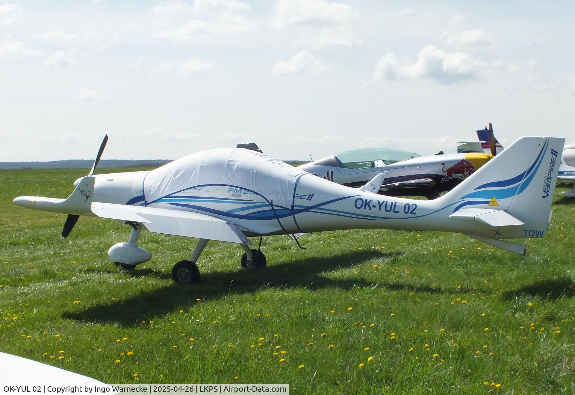 OK-YUL 02, Flying Machines FM250 Vampire II C/N not found_OK-YUL 02, Flying Machines FM250 Vampire II at the 2025 Plasy Den ve vzduchu airshow