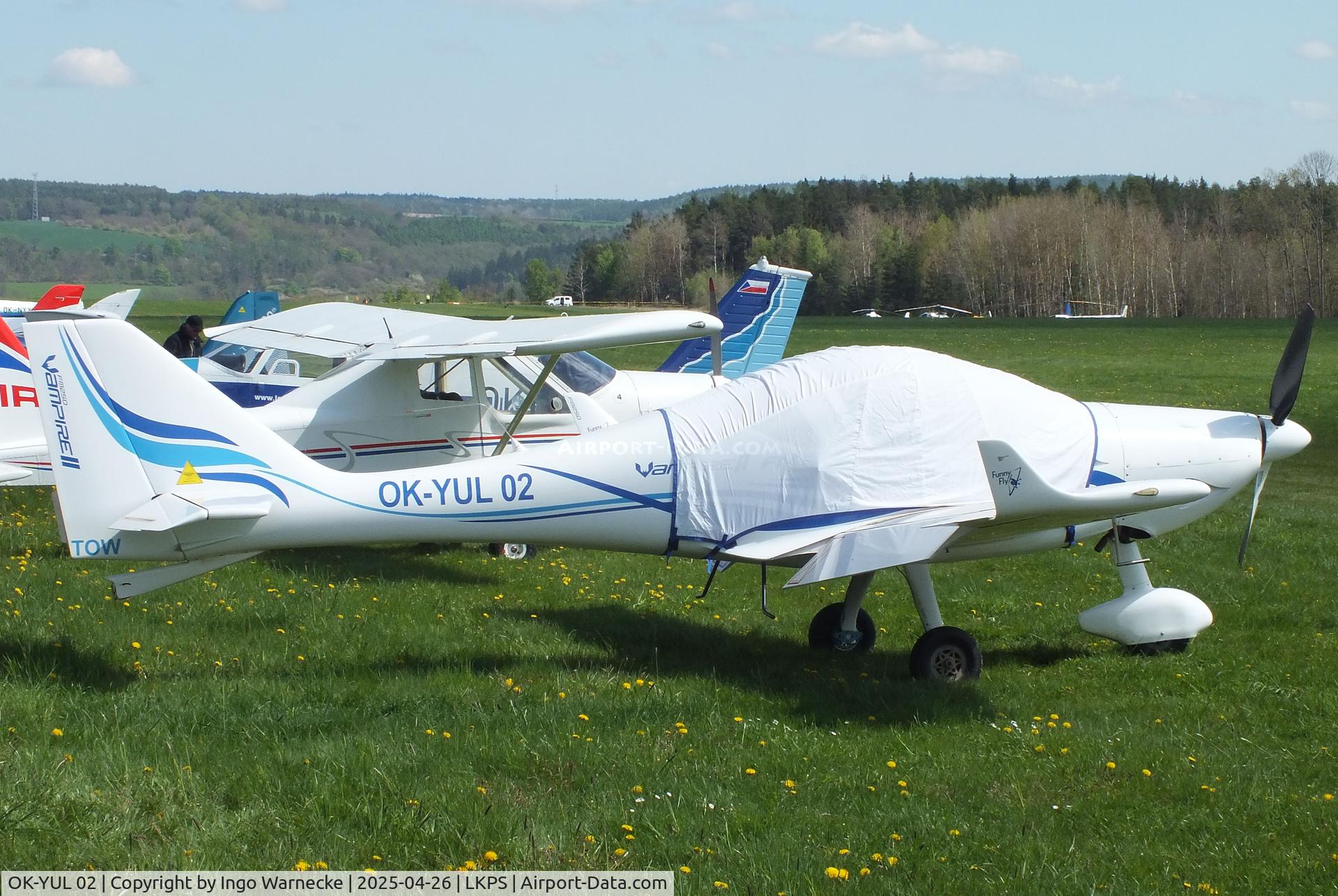 OK-YUL 02, Flying Machines FM250 Vampire II C/N not found_OK-YUL 02, Flying Machines FM250 Vampire II at the 2025 Plasy Den ve vzduchu airshow