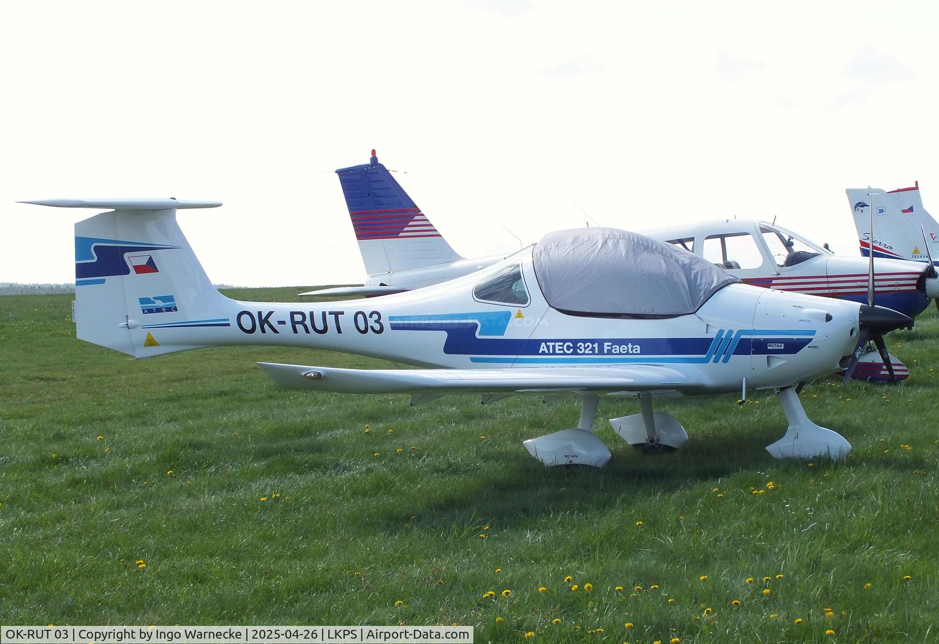 OK-RUT 03, ATEC 321 Faeta C/N F791012A, ATEC 321 Faeta at the 2025 Plasy Den ve vzduchu airshow