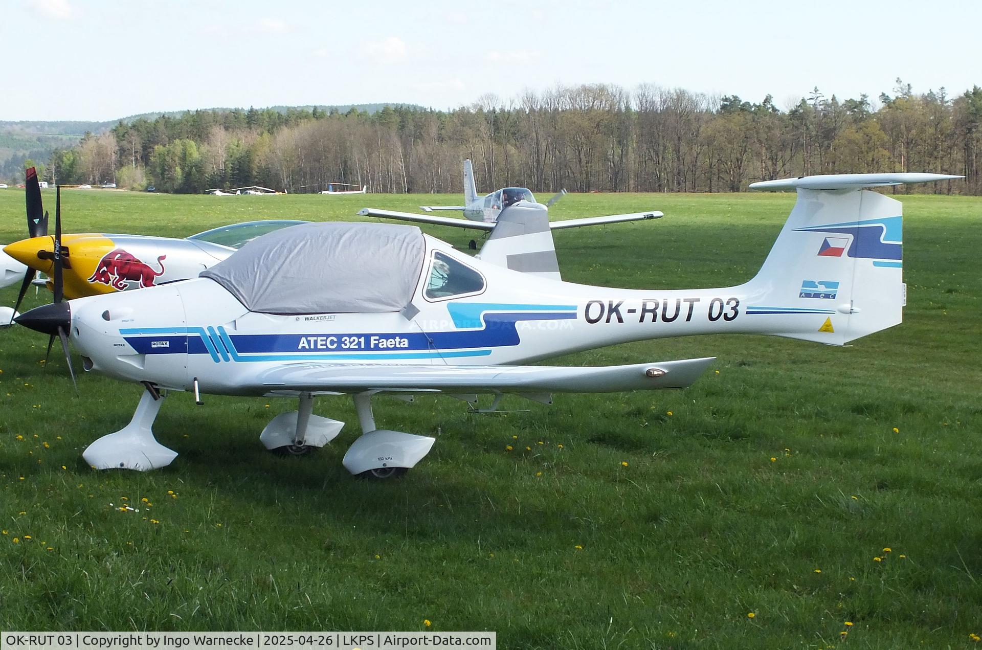 OK-RUT 03, ATEC 321 Faeta C/N F791012A, ATEC 321 Faeta at the 2025 Plasy Den ve vzduchu airshow