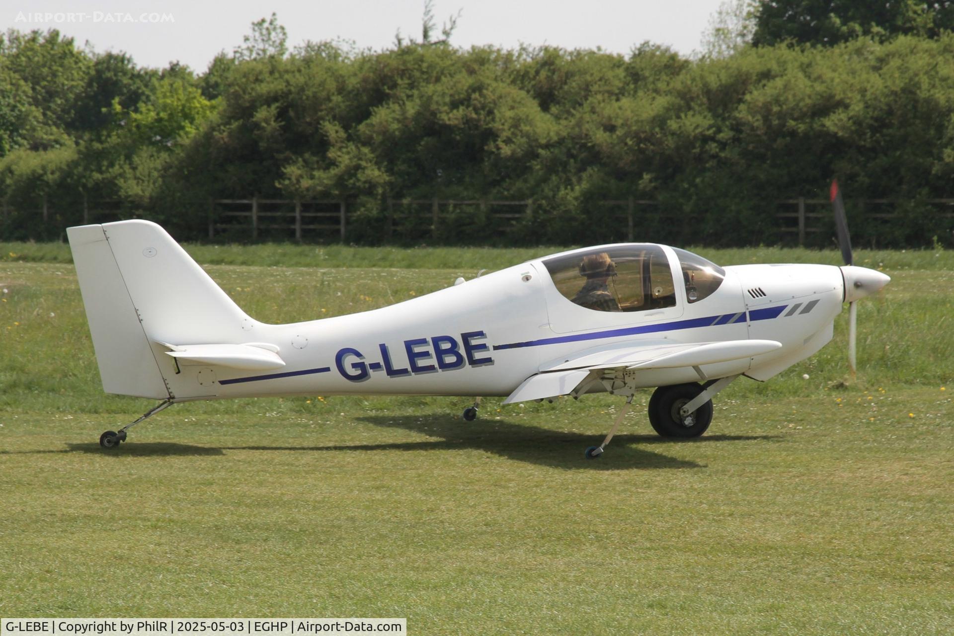 G-LEBE, 2001 Europa Monowheel C/N PFA 247-12927, G-LEBE 2012 Europa Popham Microlight Fly In