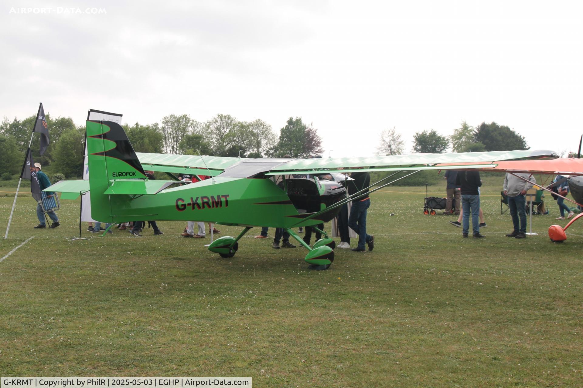 G-KRMT, 2022 Ascent Industries EuroFOX 3K C/N 62121, G-KRMT 2022 Ascent Industries Ltd Eurofox 3K Popham Microlight Fly In 