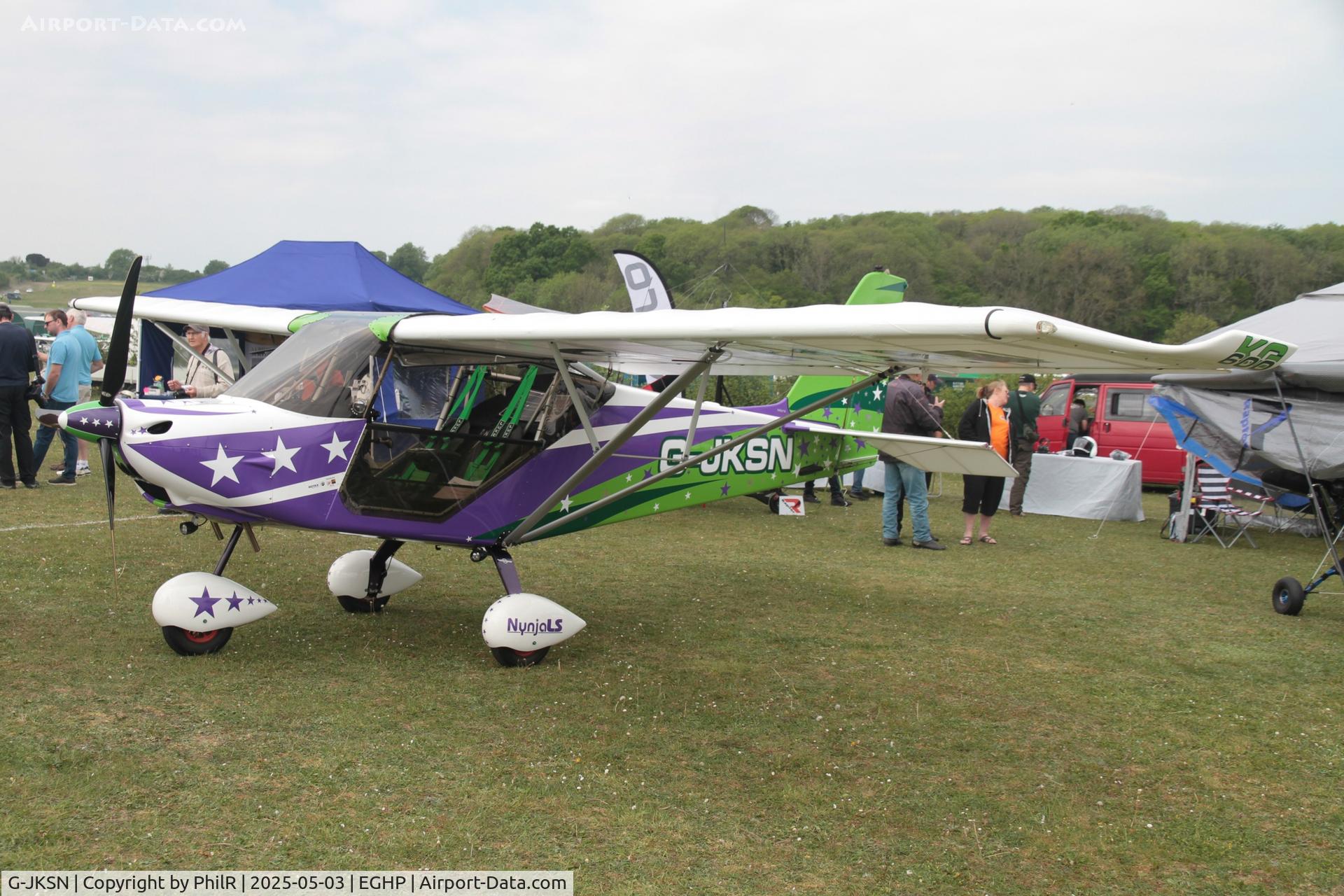 G-LXBB, 2023 Aerospool Spol WT9 Dynamic LSM C/N DY-729G, G-JKSN 2023 Skyranger Nynja 912S(1) Popham Microlight Fly In