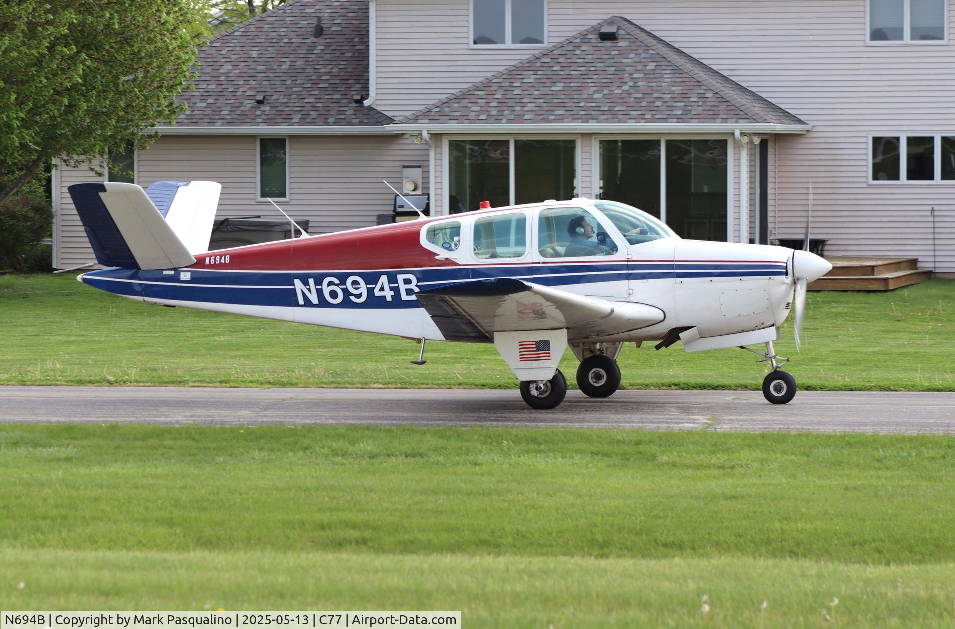 N694B, 1948 Beech A35 Bonanza C/N D-1697, Beech A35