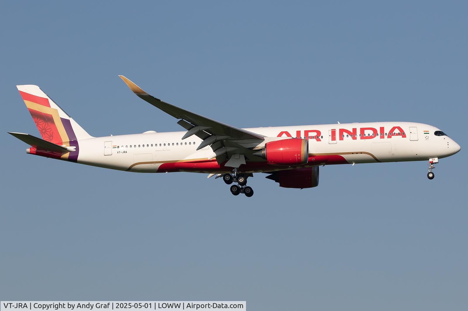 VT-JRA, 2023 Airbus A350-941 C/N 554, Air India A350-900