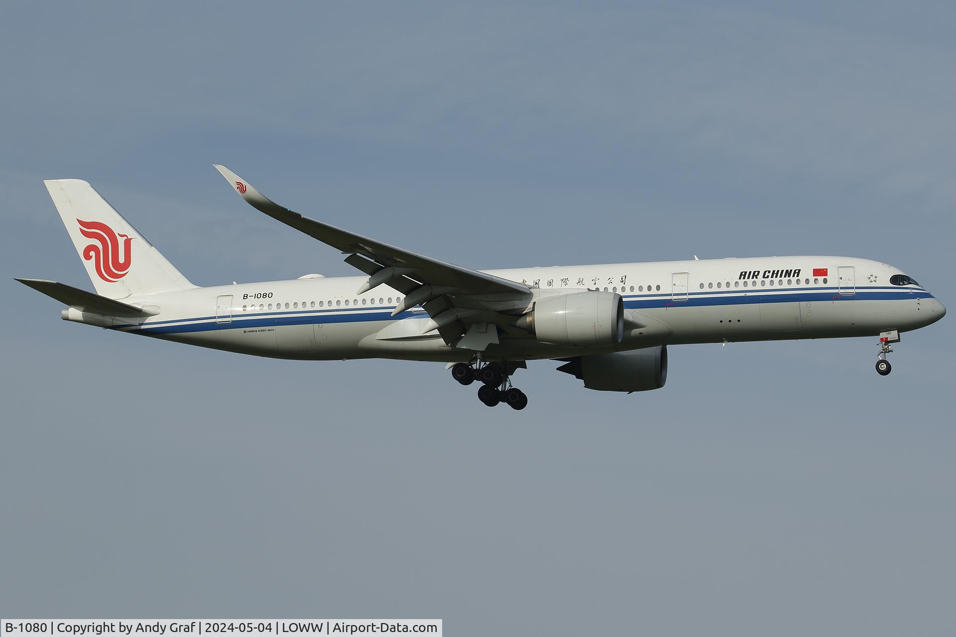 B-1080, 2018 Airbus A350-941 C/N 247, Air China A350-900