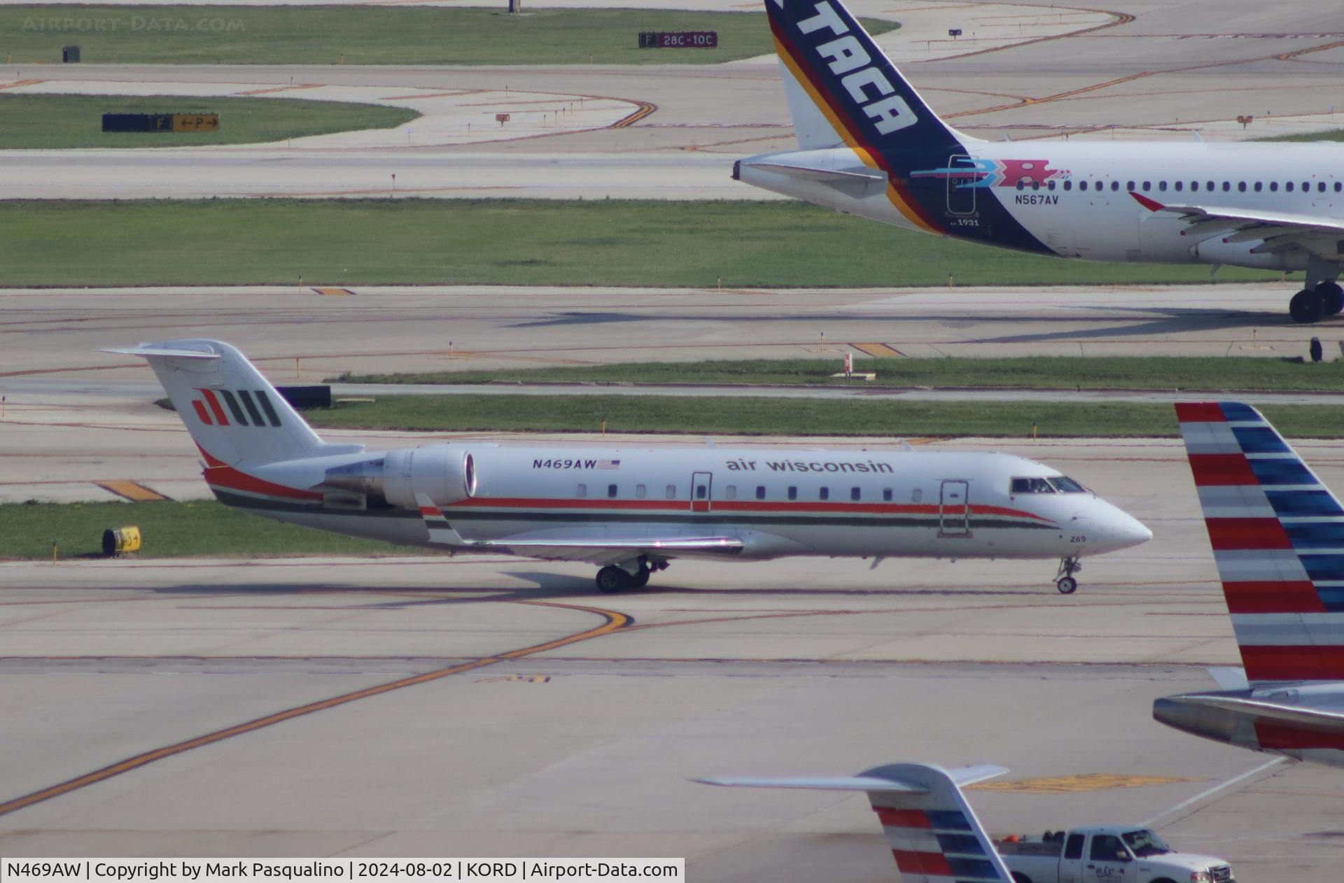 N469AW, 2004 Bombardier CRJ-200LR (CL-600-2B19) C/N 7917, CL-600-2B19