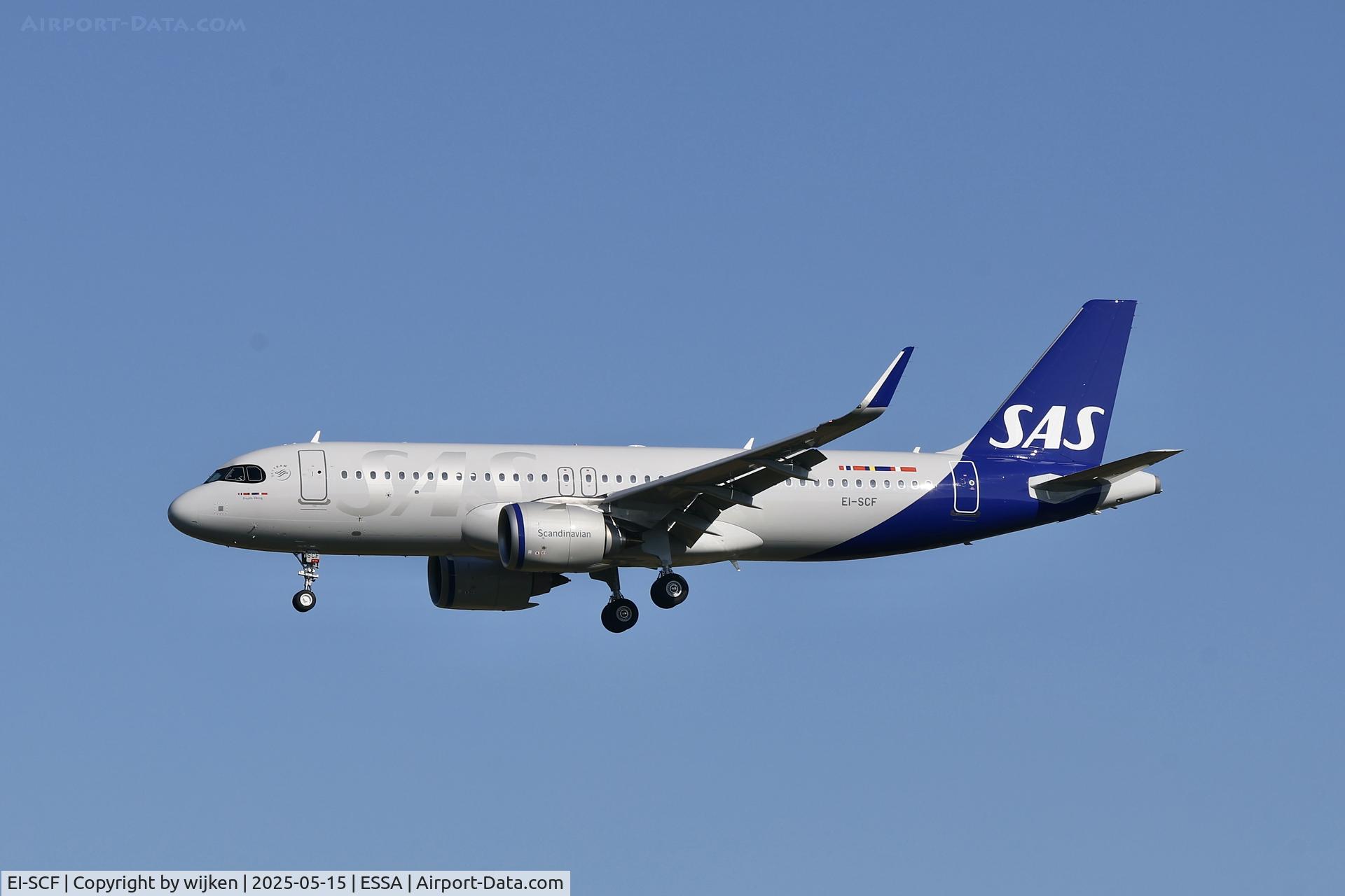 EI-SCF, 2025 Airbus A320-251N C/N 12528, Rwy 01L
