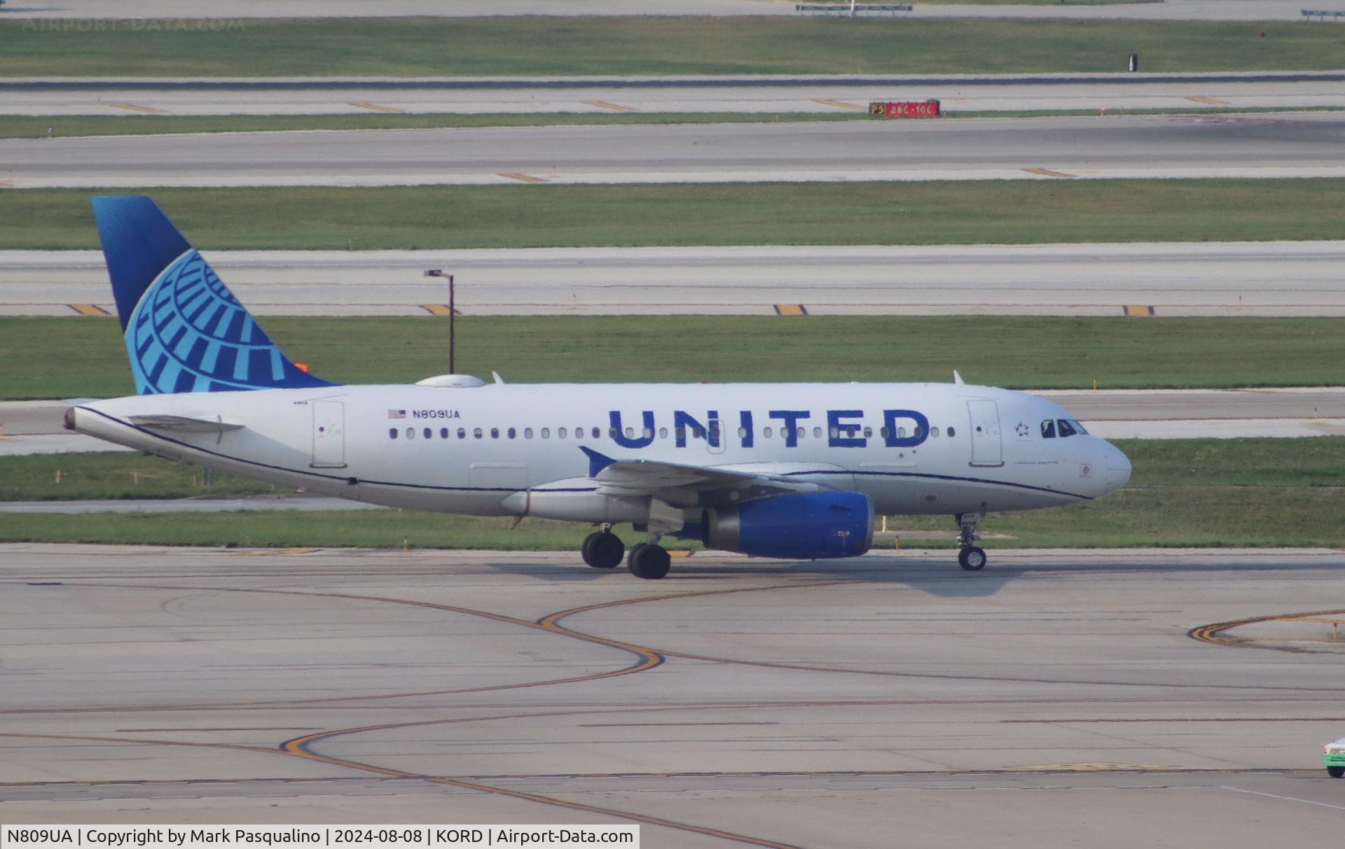 N809UA, 1998 Airbus A319-131 C/N 825, Airbus A319-131