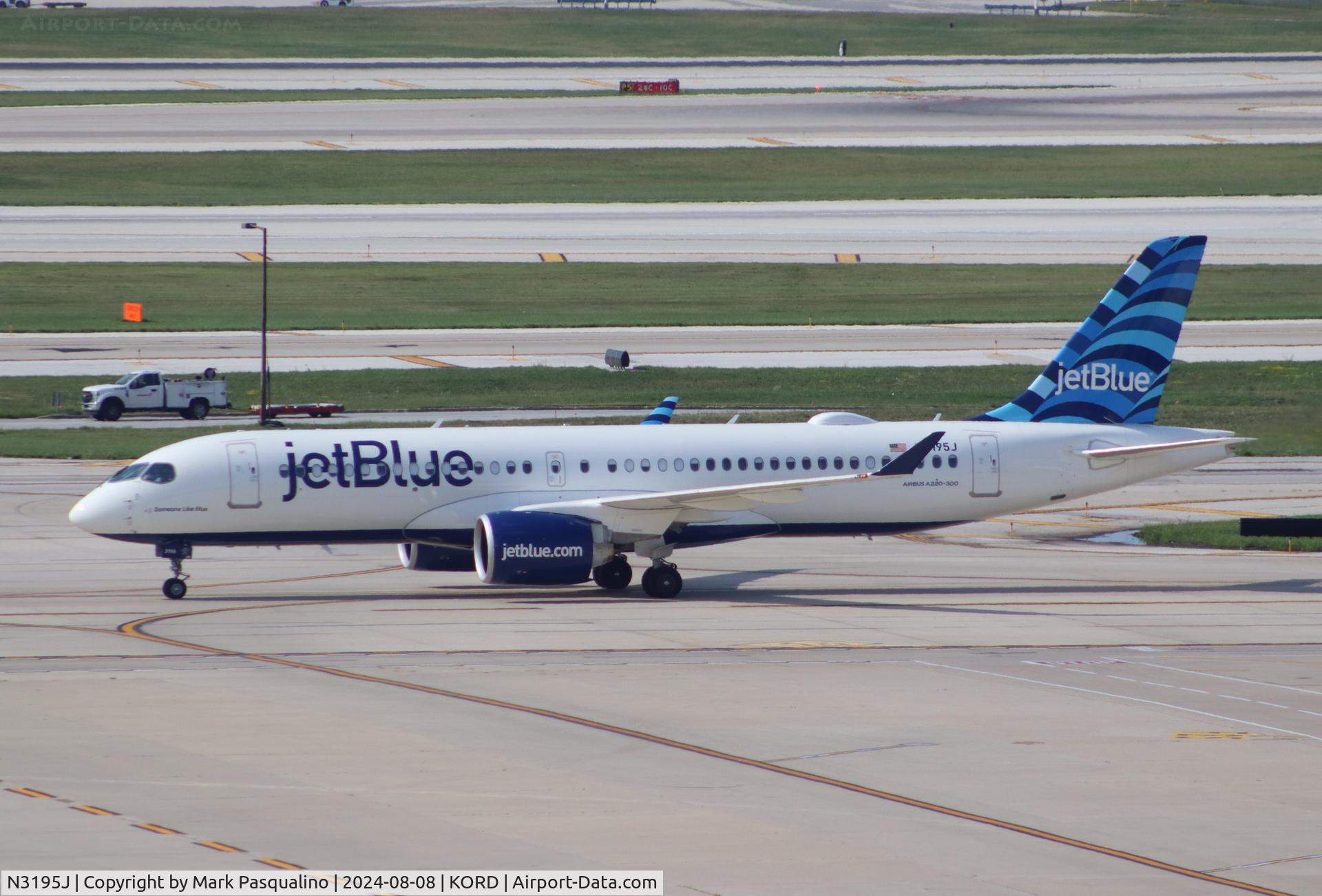 N3195J, 2024 Airbus A220-371 C/N 55280, Airbus A220-371