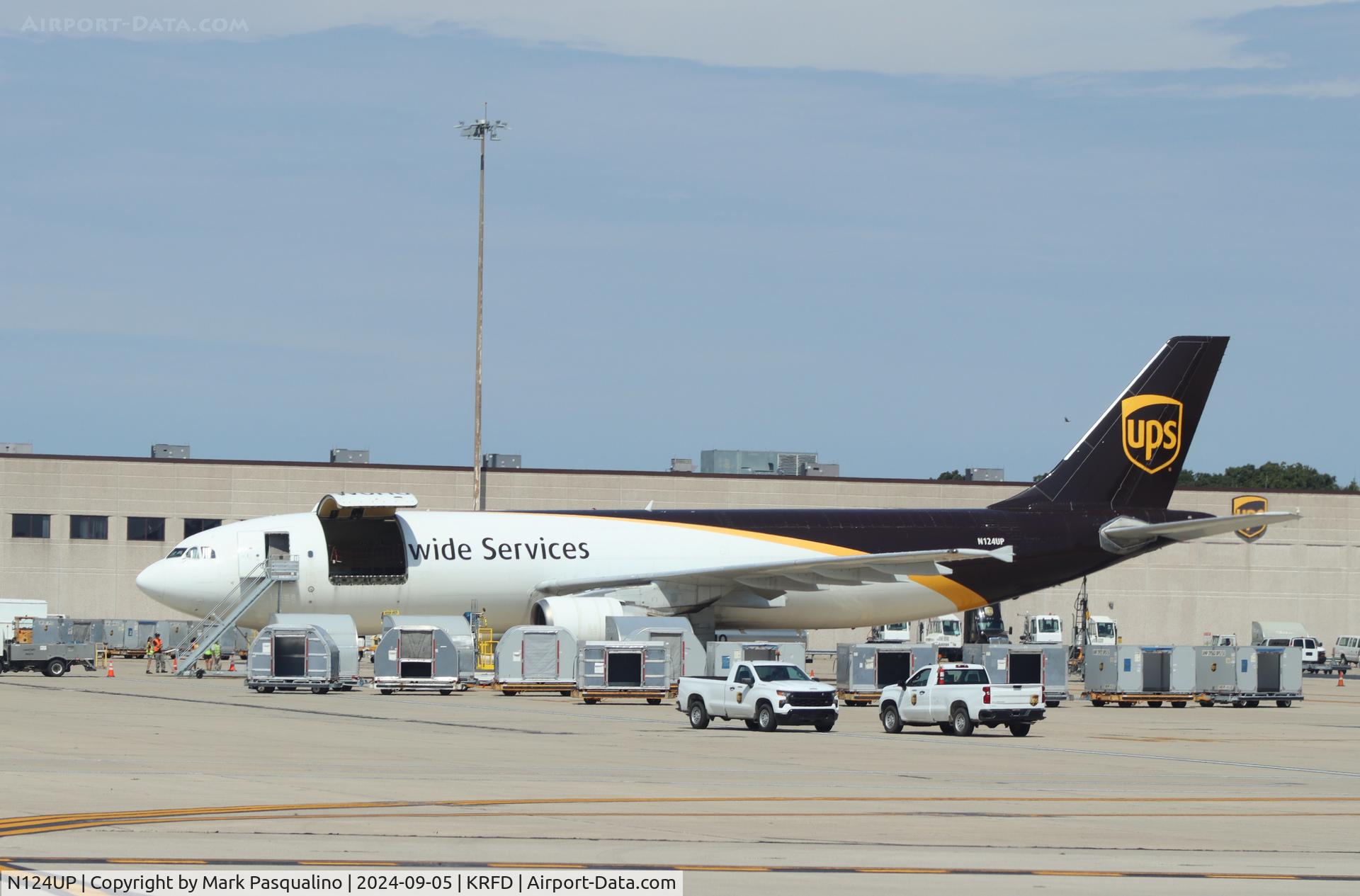 N124UP, 2000 Airbus A300F4-622R C/N 0808, Airbus A300F4-622R