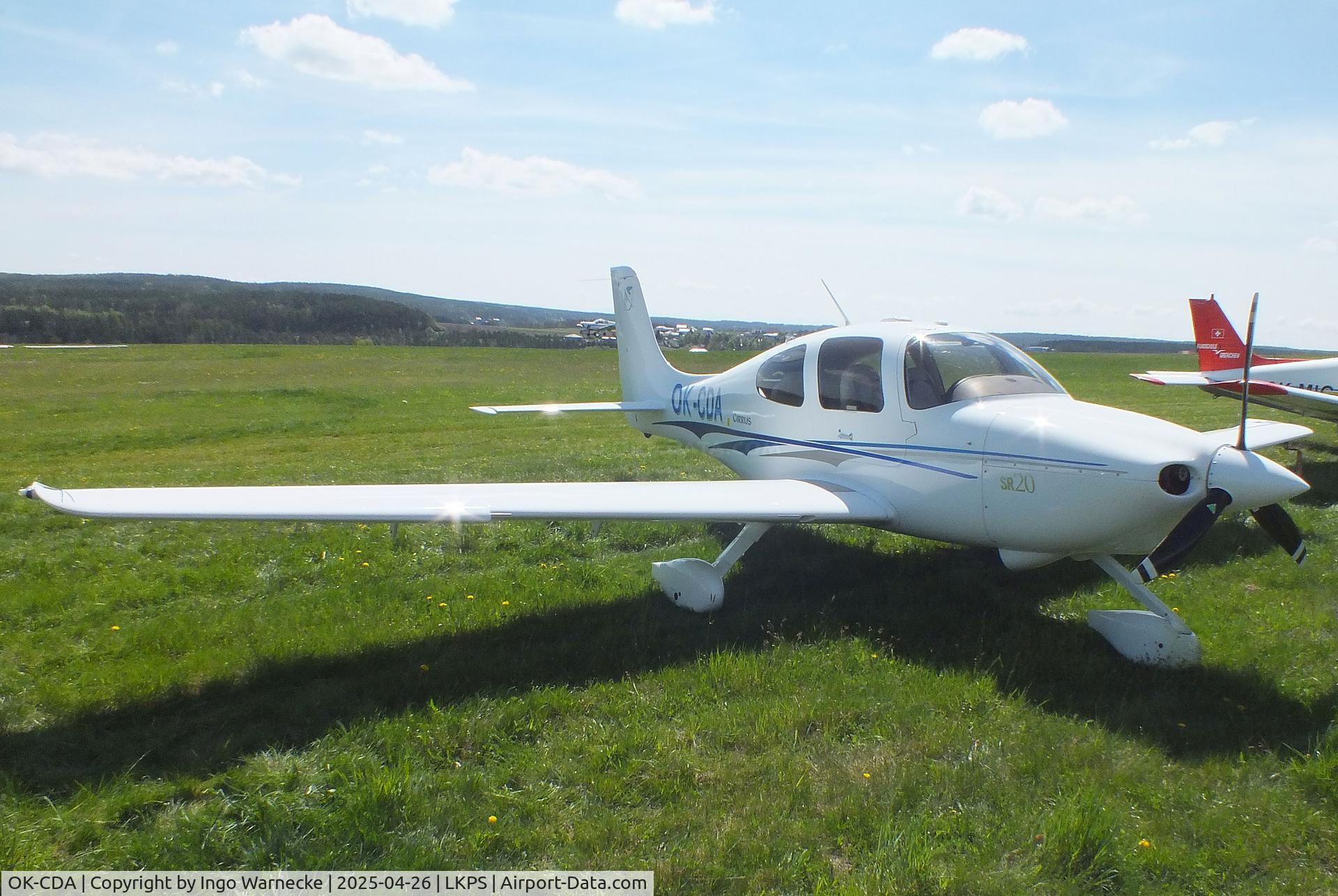 OK-CDA, 2004 Cirrus SR20 C/N 1422, Cirrus SR20 at the 2025 Plasy Den ve vzduchu airshow