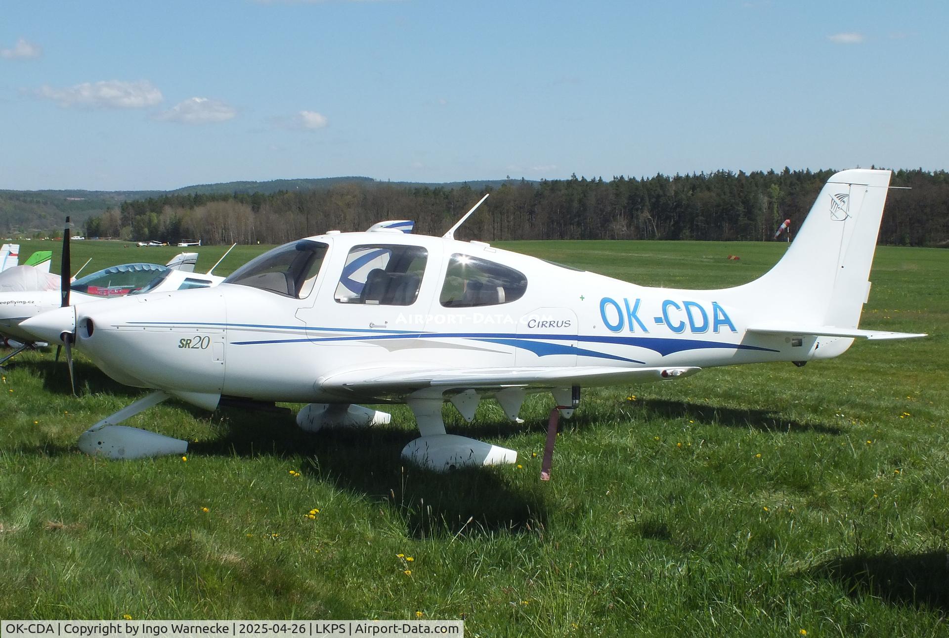 OK-CDA, 2004 Cirrus SR20 C/N 1422, Cirrus SR20 at the 2025 Plasy Den ve vzduchu airshow