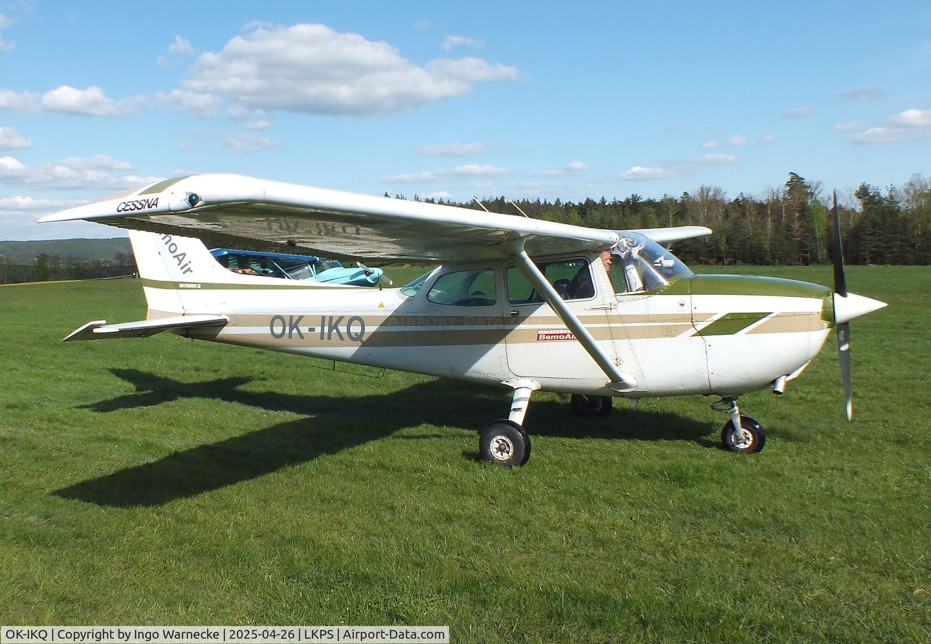 OK-IKQ, Cessna 172N C/N 17271299, Cessna 172N at the 2025 Plasy Den ve vzduchu airshow