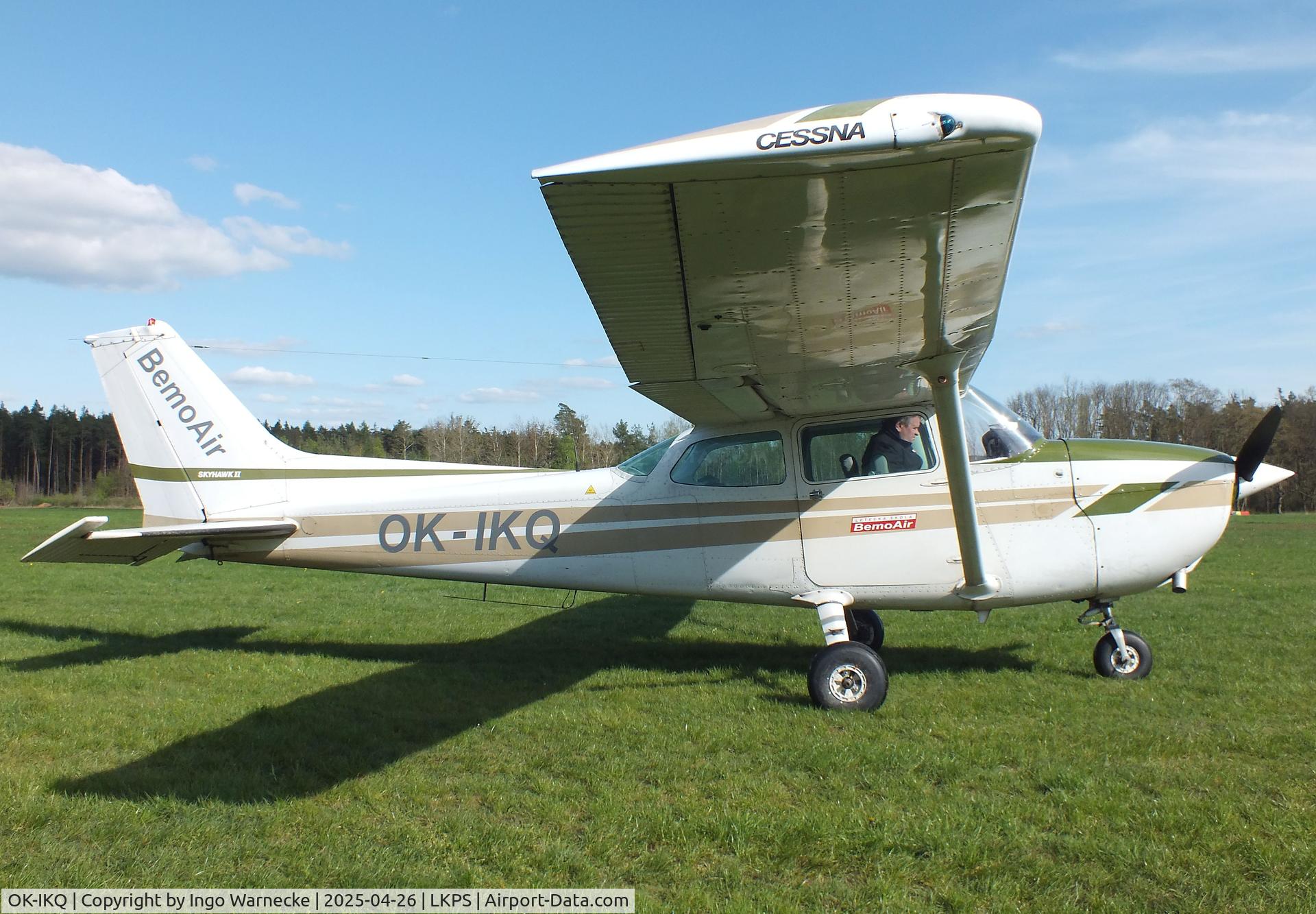OK-IKQ, Cessna 172N C/N 17271299, Cessna 172N at the 2025 Plasy Den ve vzduchu airshow
