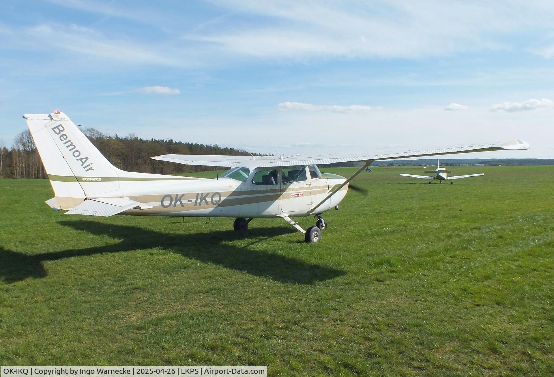 OK-IKQ, Cessna 172N C/N 17271299, Cessna 172N at the 2025 Plasy Den ve vzduchu airshow