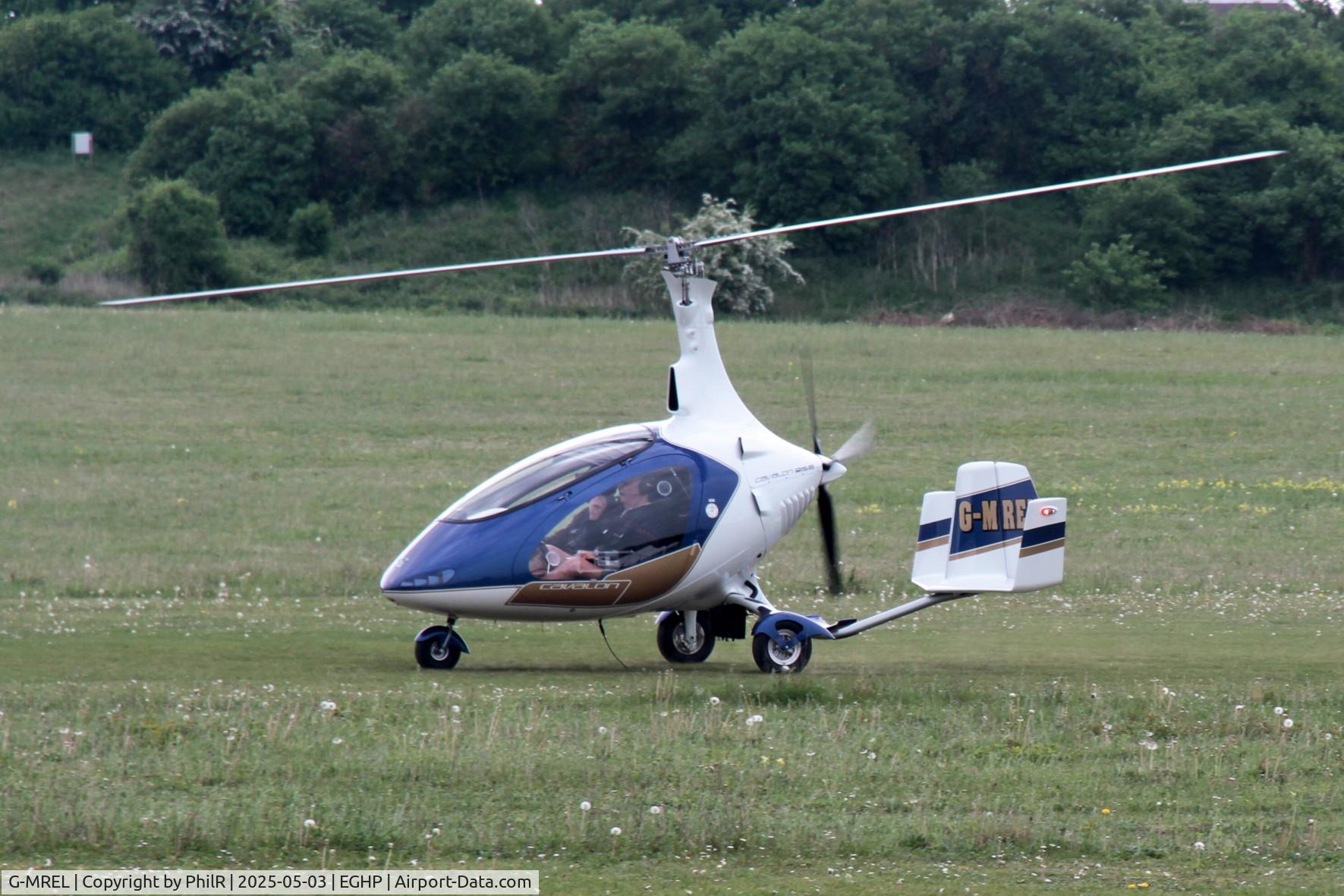 G-MOMA, 2003 Thruster T600N 450 C/N 0036-T600N-088, G-MREL 2025 Autogyro Certification Ltd Cavalon Popham Microlight Fly In