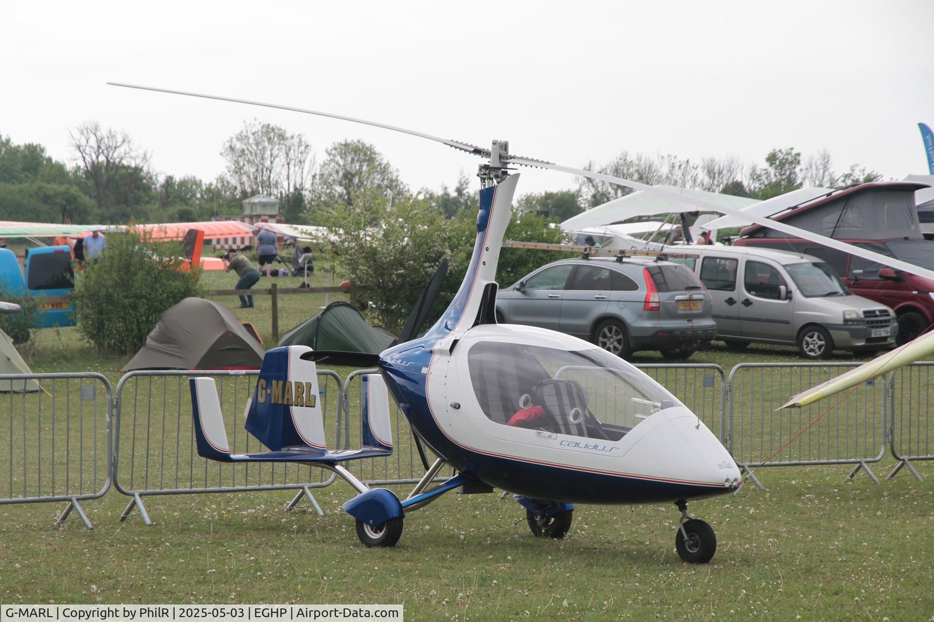 G-MARL, 2016 Rotorsport UK Calidus C/N RSUK/CALS/031, G-MARL 2016 Rotorsport UK Caldius Popham Microlight Fly In