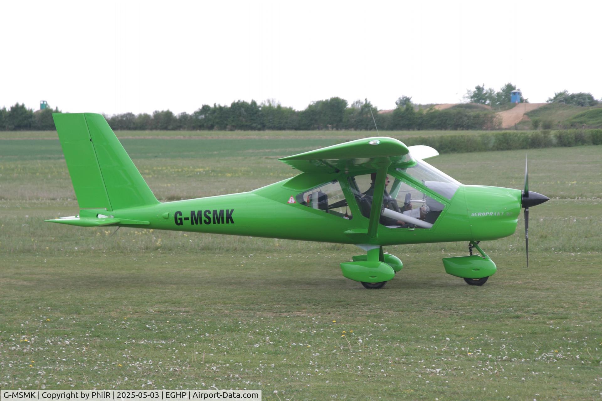 G-MSMK, 2023 Aeroprakt A32 Vixxen C/N LAA 411-15881, G-MSMK 2024 Aeroprakt A32-M Vixxen Popham Microlight Fly In 