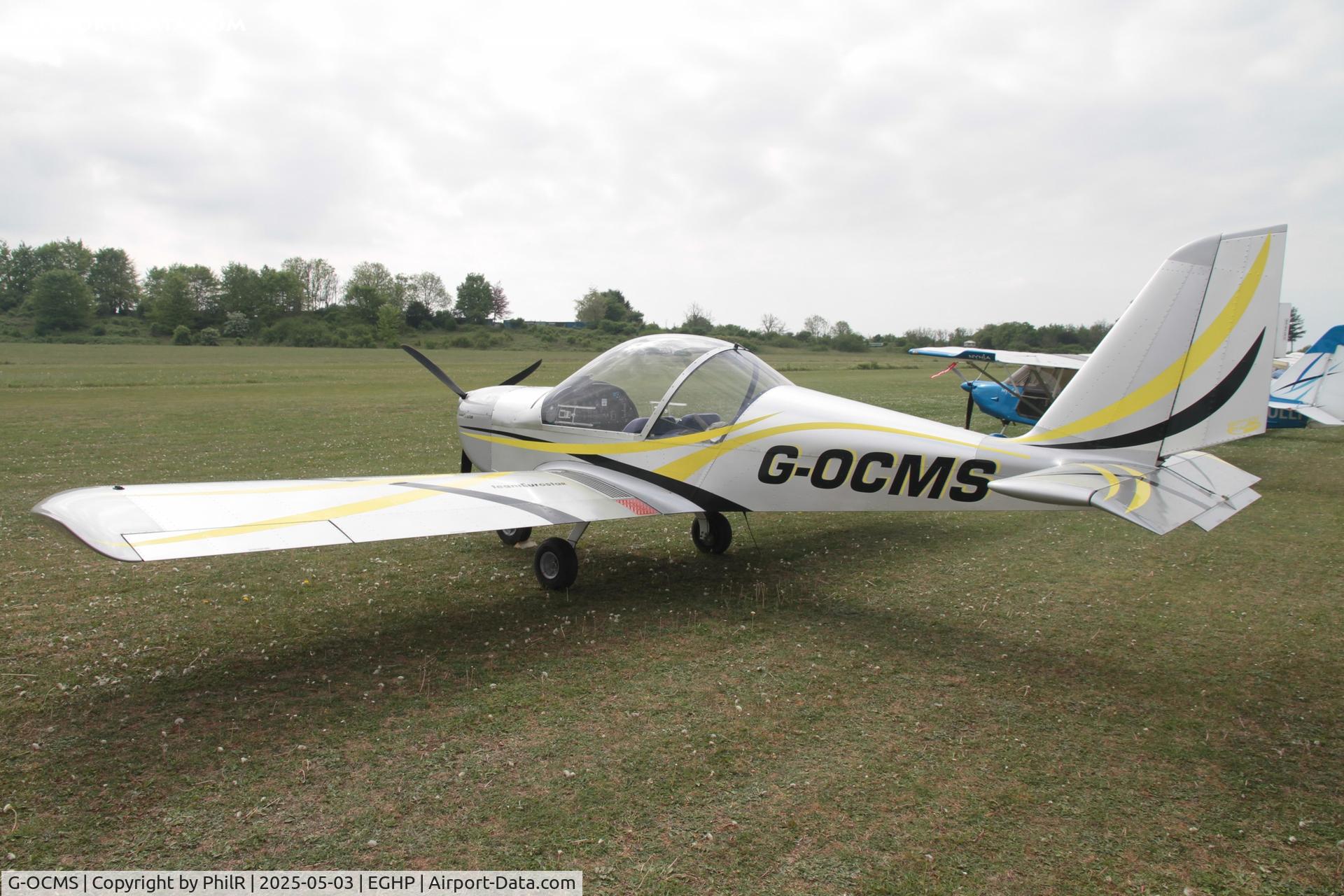 G-OCMS, 2010 Cosmik EV-97 TeamEurostar UK C/N 3718, G-OCMS 2010 Cosmik Aviation Ltd EV-97 TeamEurostar UK Popham Microlight Fly In 